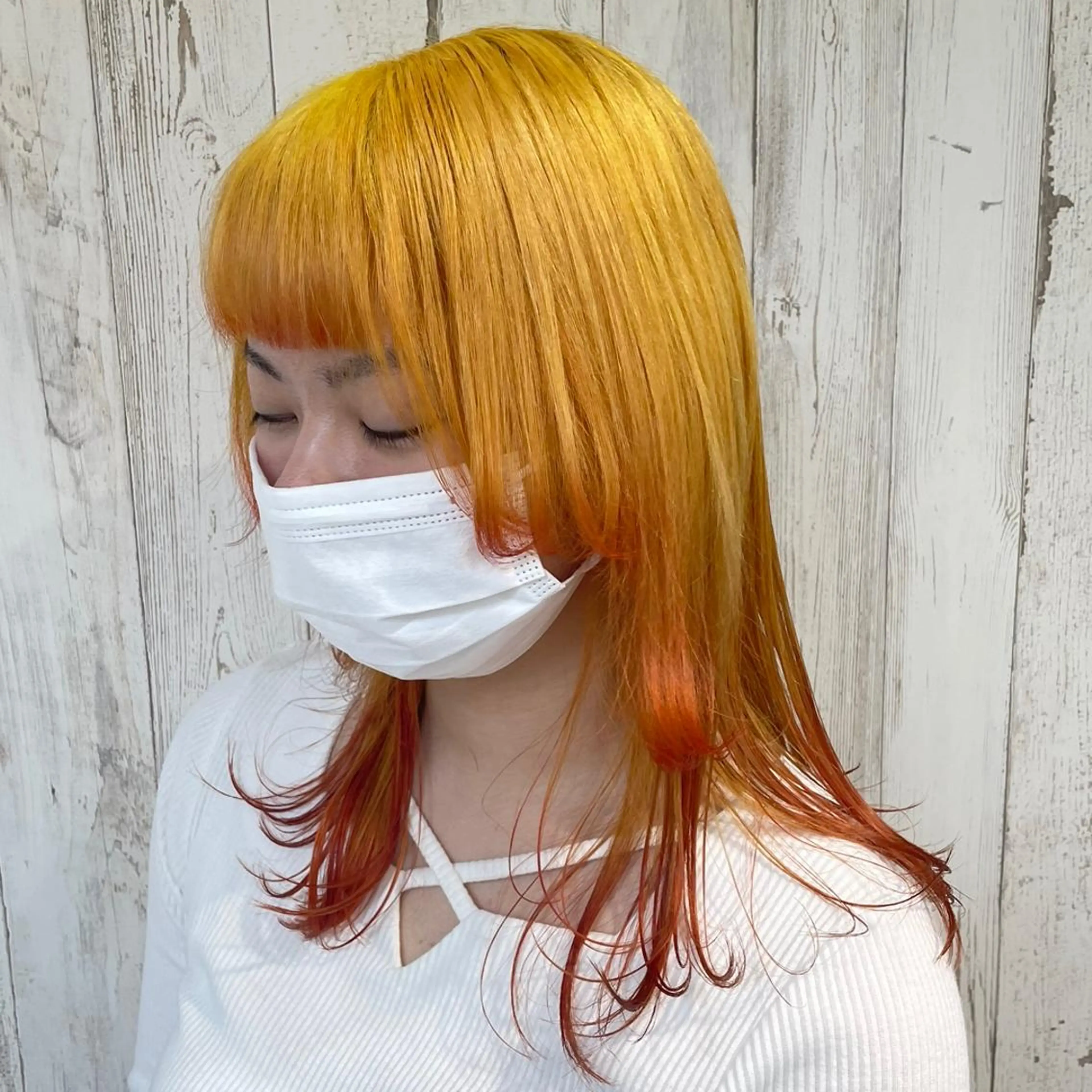 ロング ヘアカラー soyon心斎橋所属・♡透明感/艶カラー/ M a I ♡のヘアスタイル