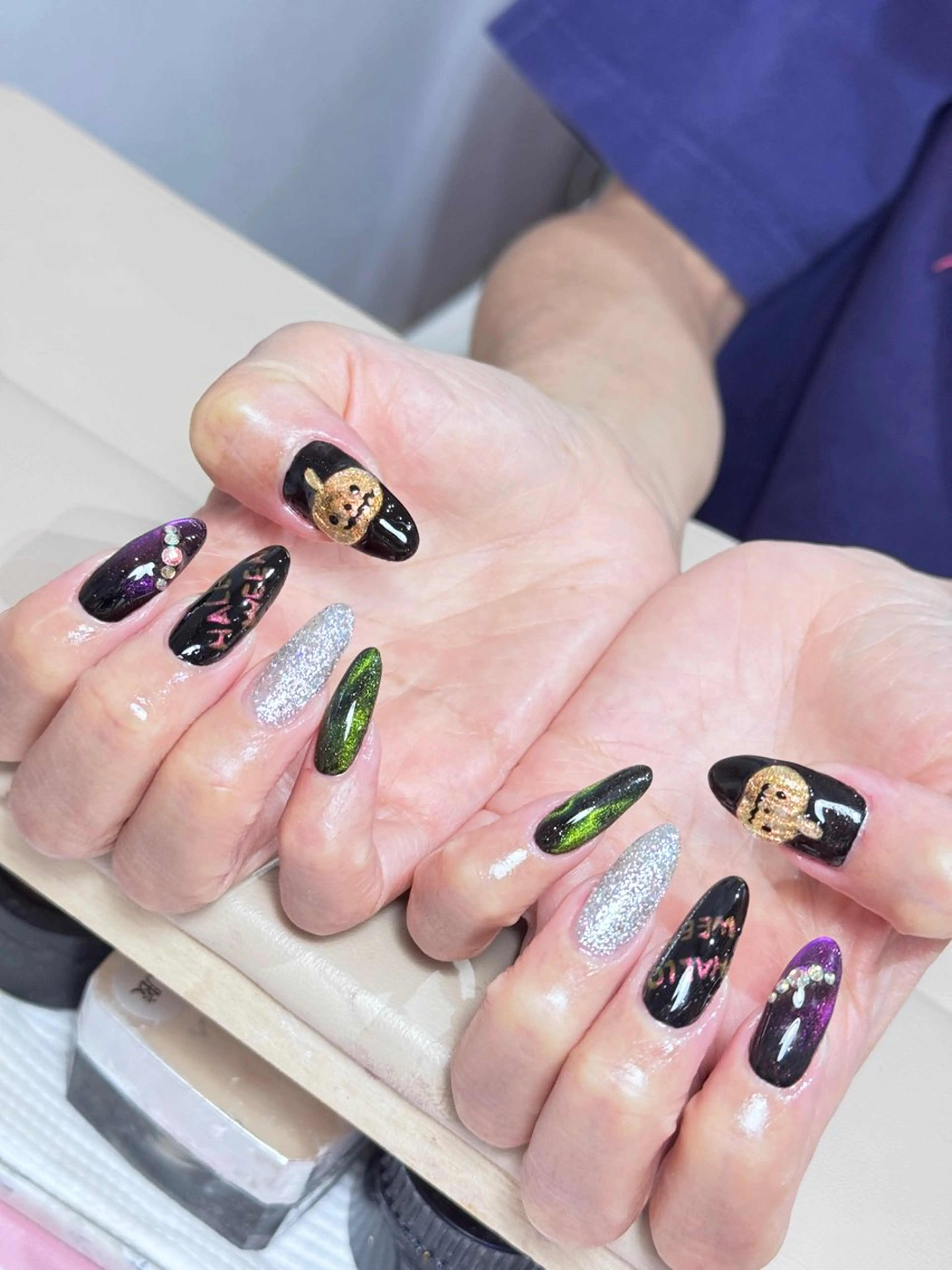 ネイル ハロウィン ハンドネイル St.nail momoのネイルデザイン