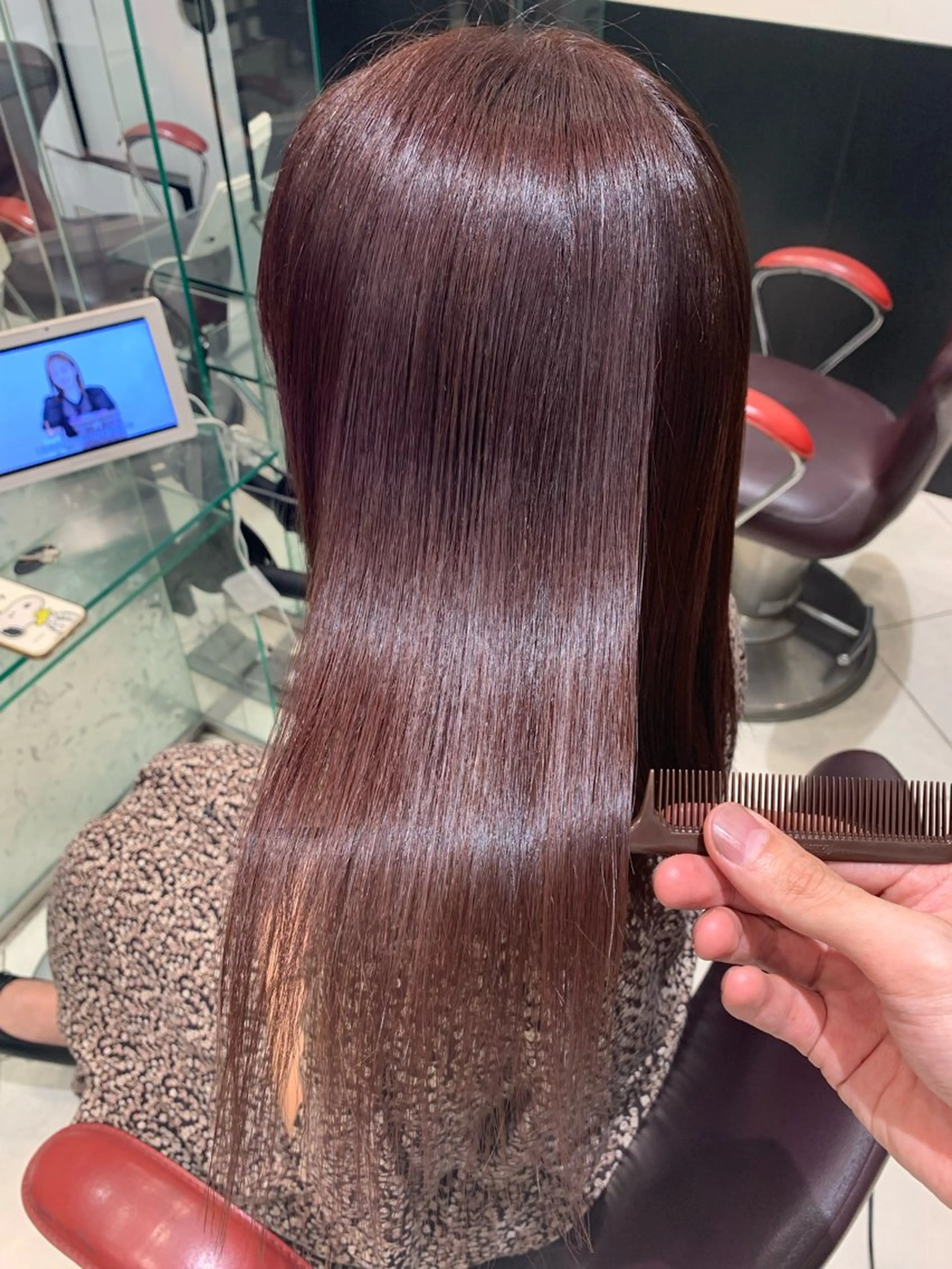 セミロング カット ヘアカラー トリートメント ヘアセット ✨上村 潤平✨メンズヘア✨のヘアスタイル