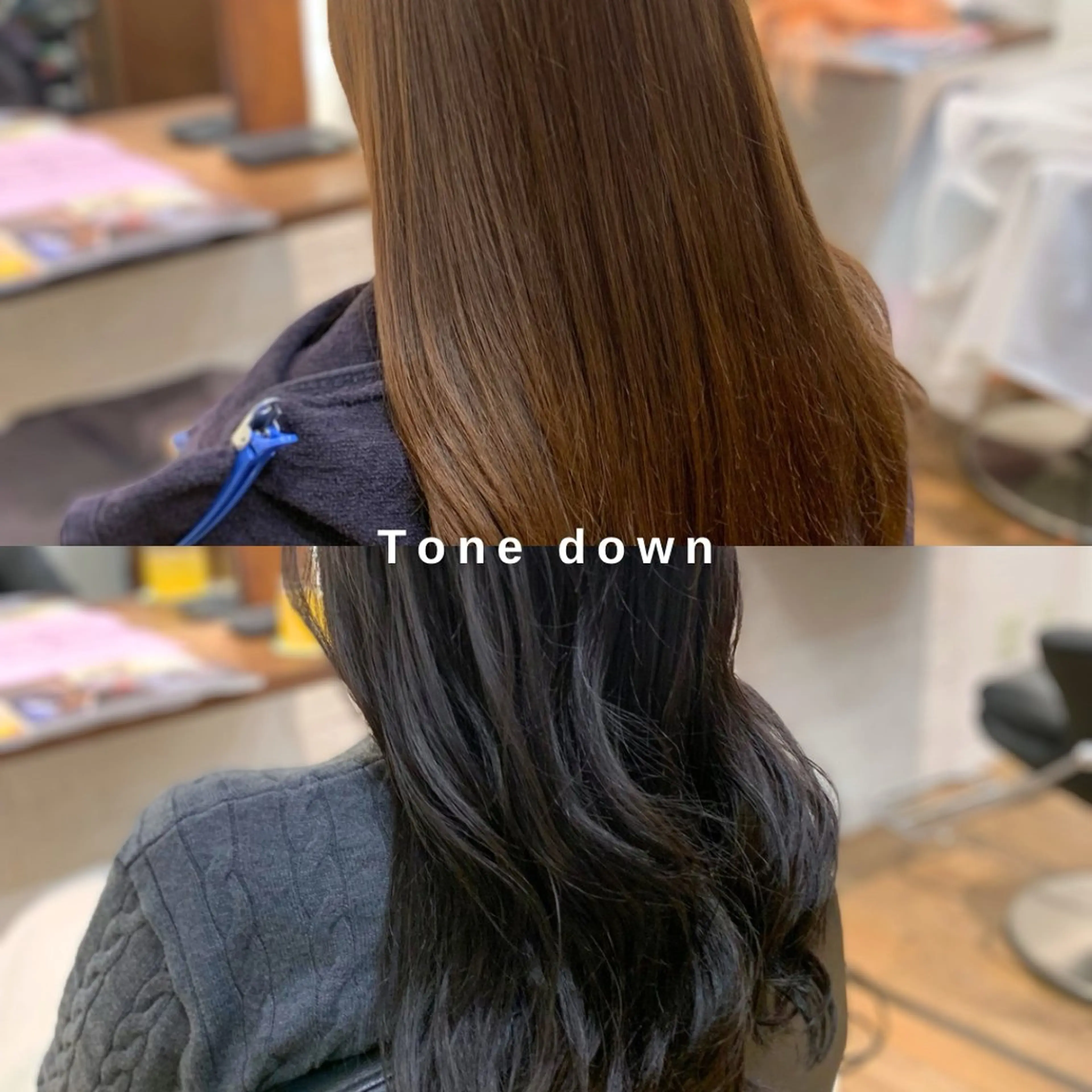ロング カラー ヘアカラー トリートメント ヘアセット Hair&Make newer所属・しんのすけ /カラーモデル募集のヘアスタイル