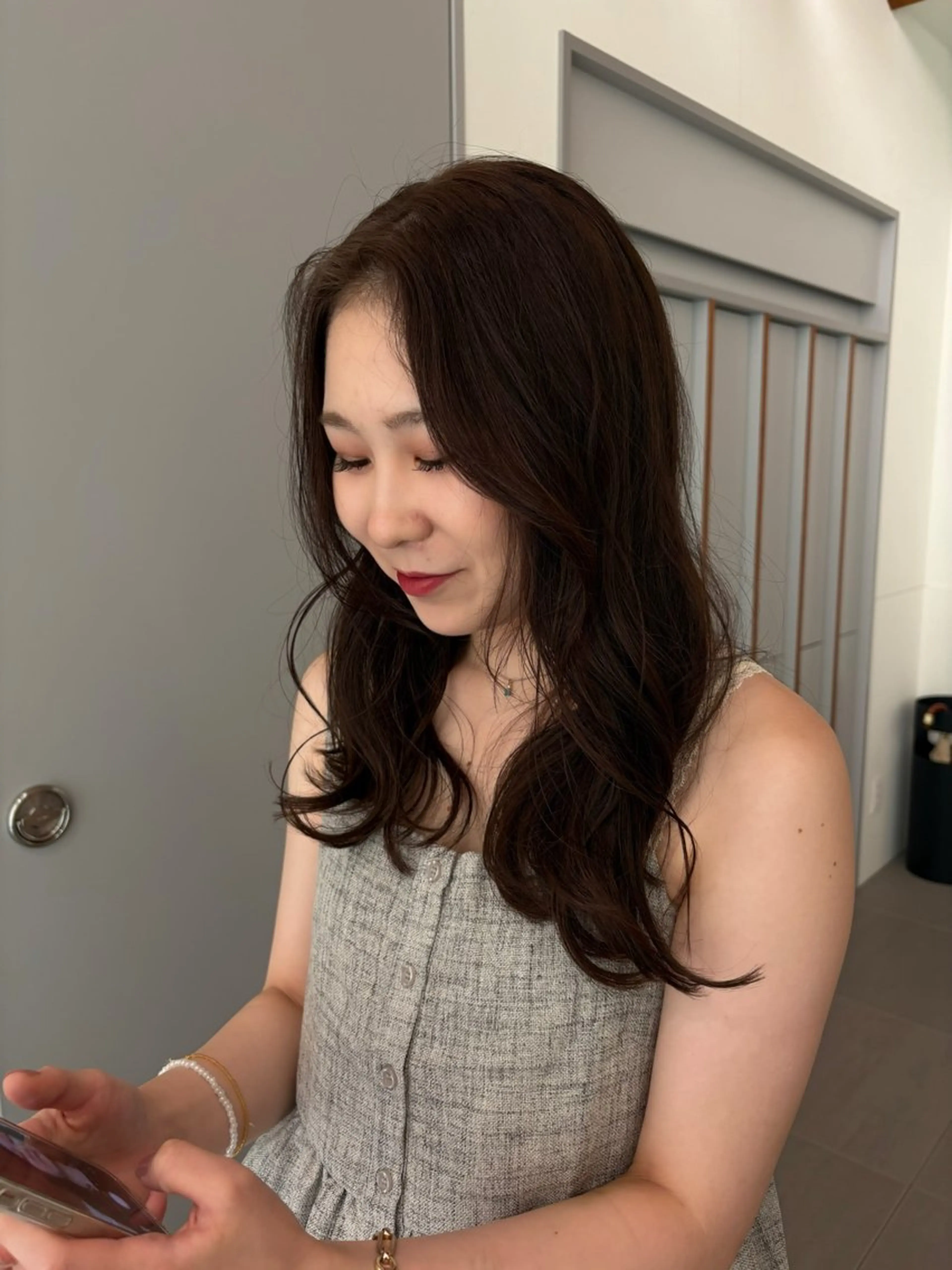 ロング ヘアカラー loren ao /shizukiのヘアスタイル