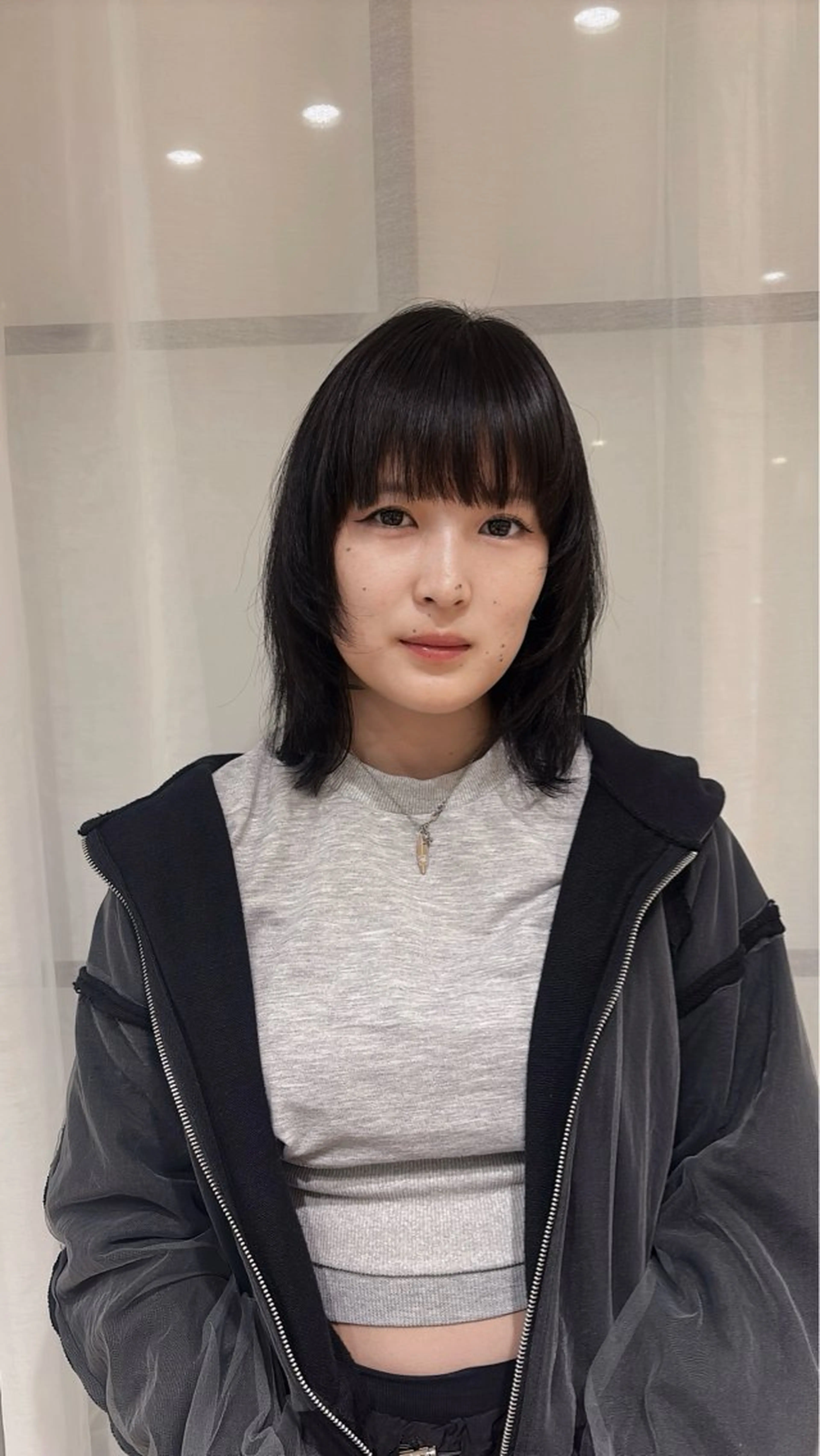 ミディアム レイヤーカット カット 梅田美容室/カット /Maoのヘアスタイル