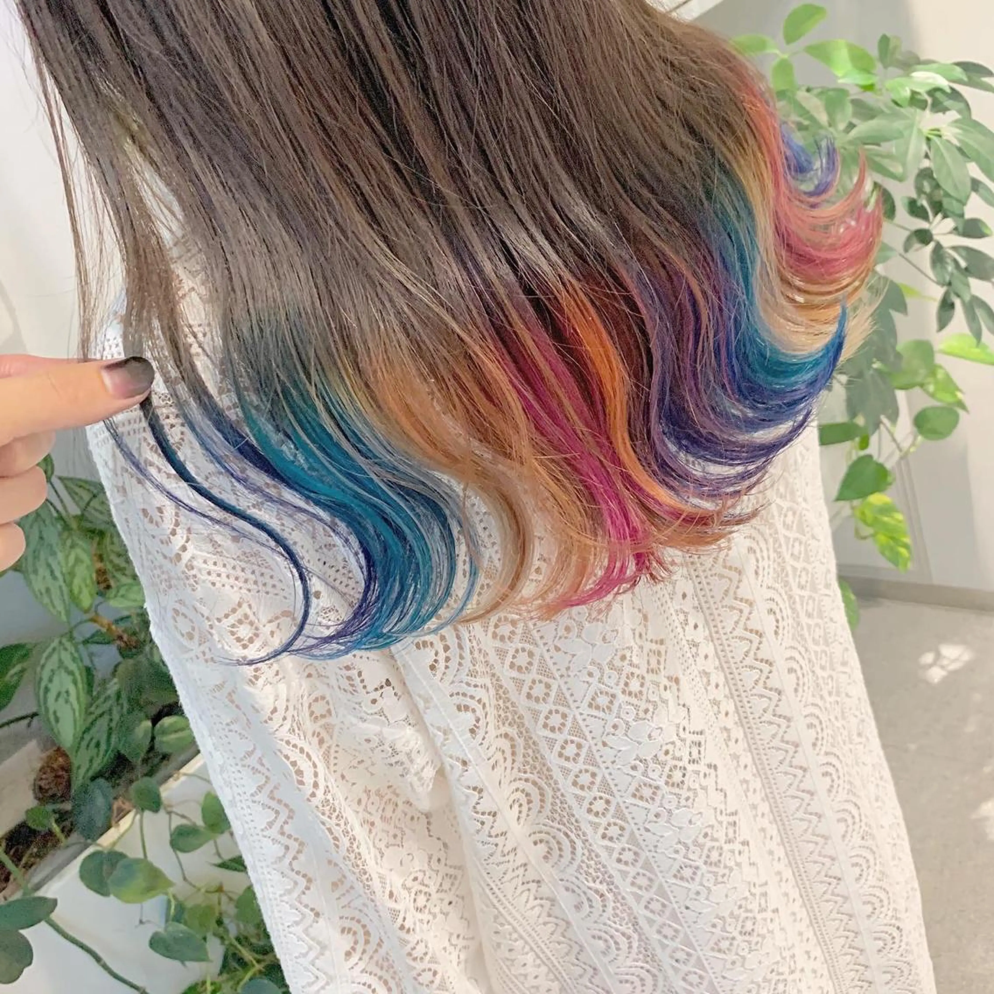 ミディアム ヘアカラー トリートメント 完全個室サロン💐 代表取締役💐梶谷のヘアスタイル