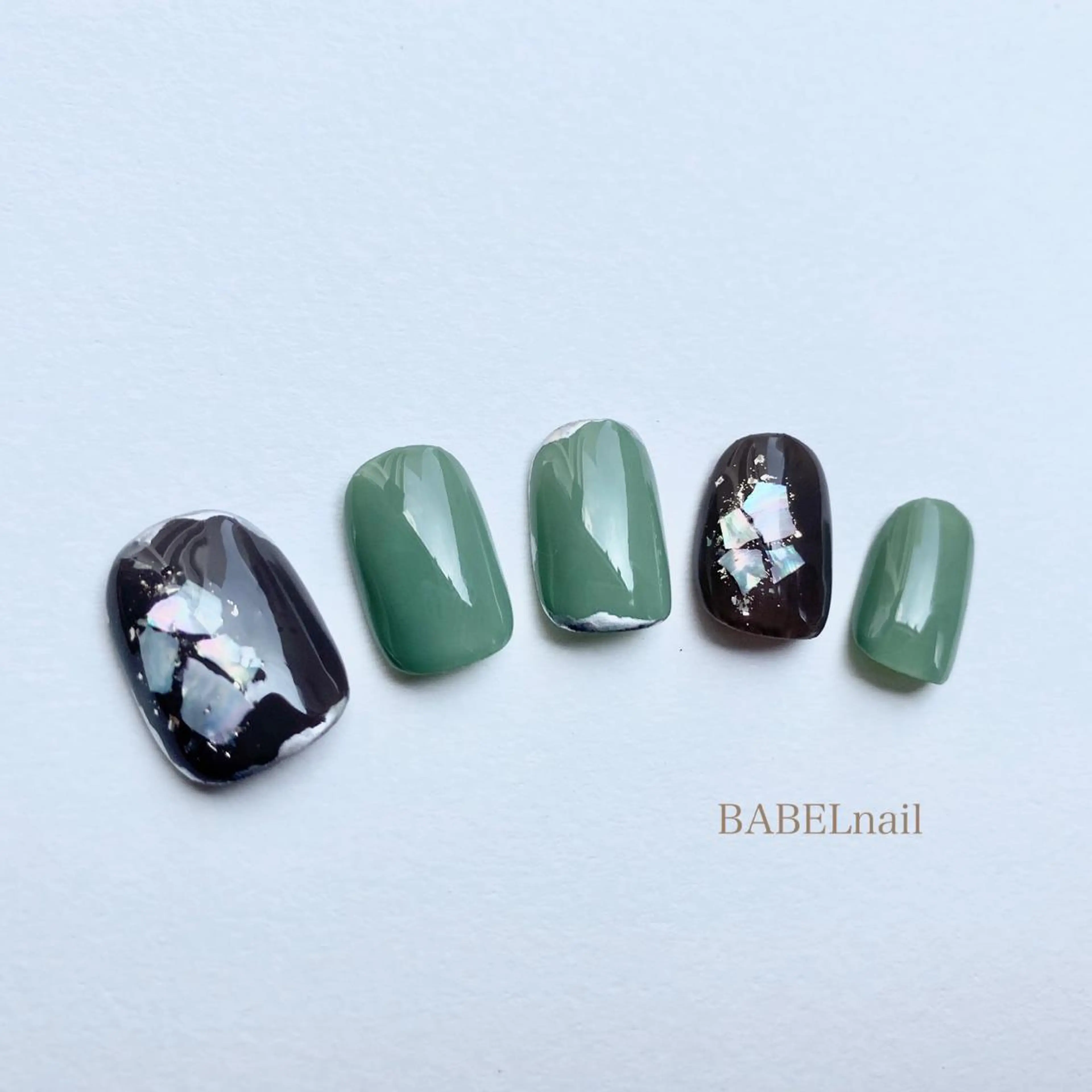 ネイル ハンドネイル BABELバベル所属・江戸川橋✨BABEL 【バベル】大人可愛いのネイルデザイン