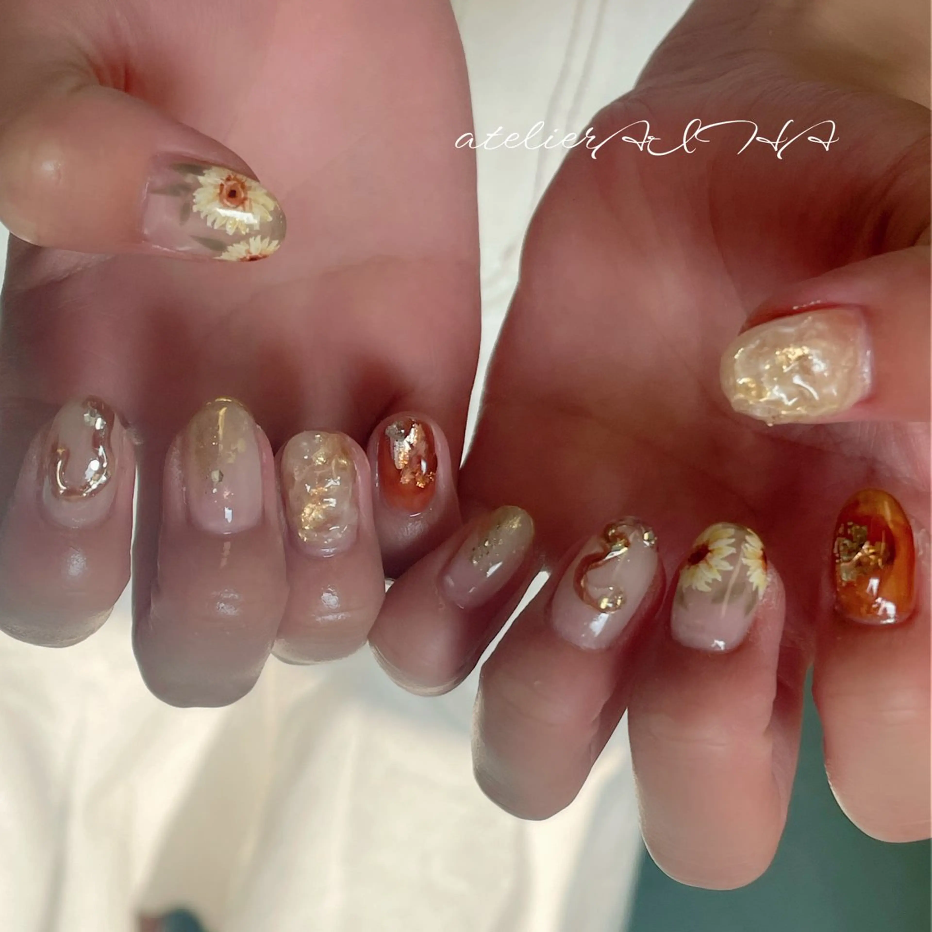 ネイル ハンドネイル アトリエAIHA所属・アトリエAIHA★ フィルイン推奨サロンのネイルデザイン