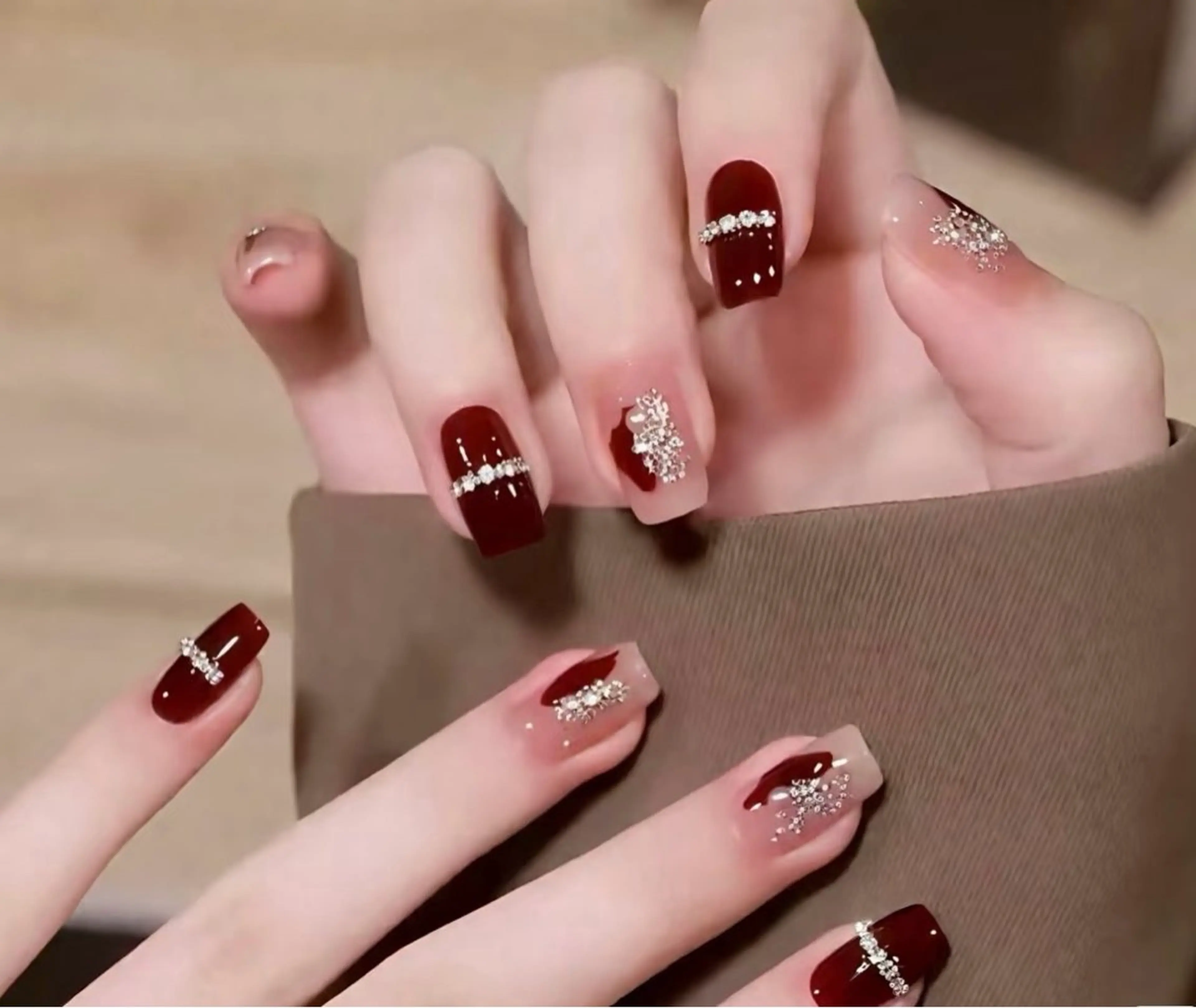 ネイル キラキラネイル ハンドネイル maylienail サロンkiのネイルデザイン