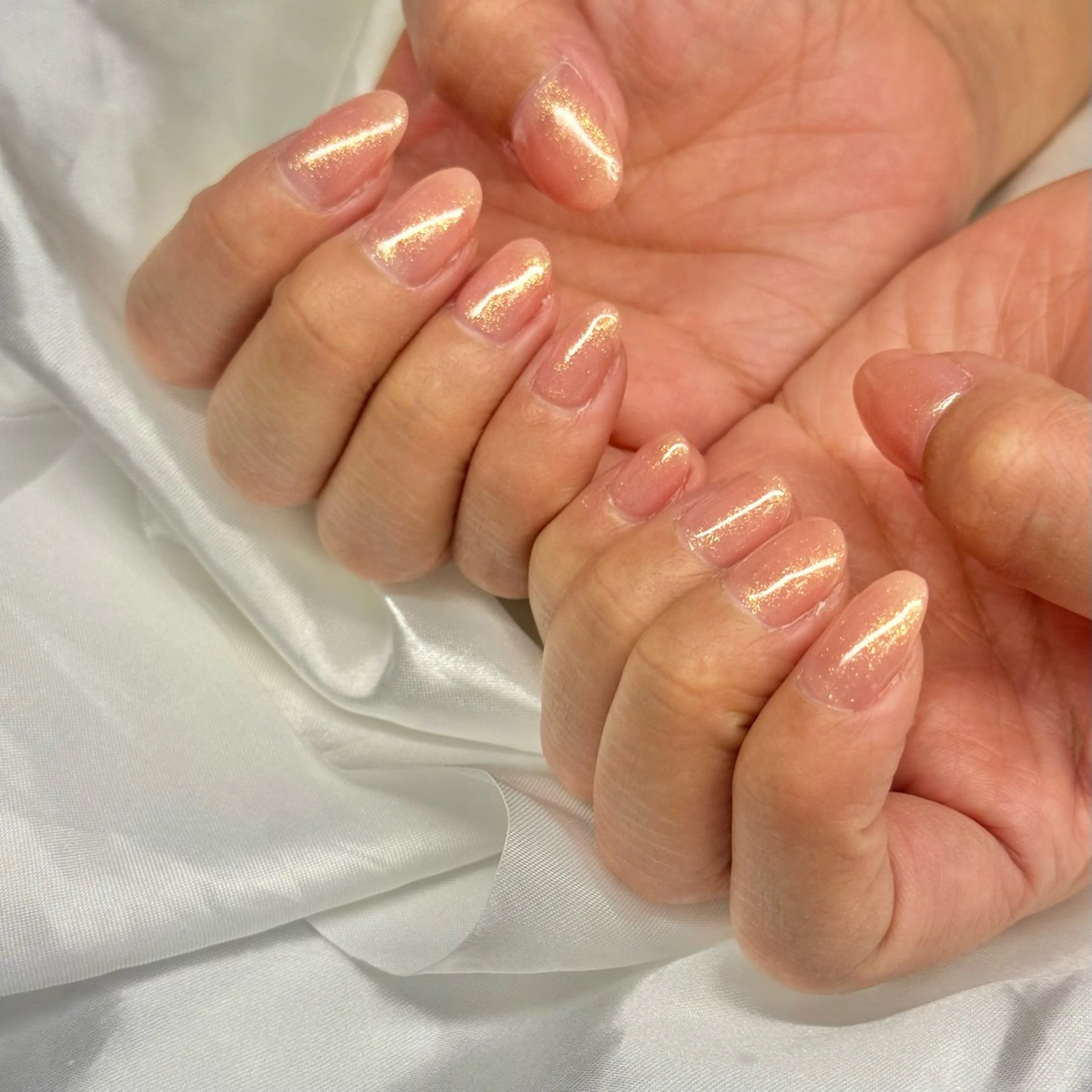 ネイル ラメ(グリッター) ワンカラーネイル MALELI 北円山店所属・松浦 杏佳のネイルデザイン