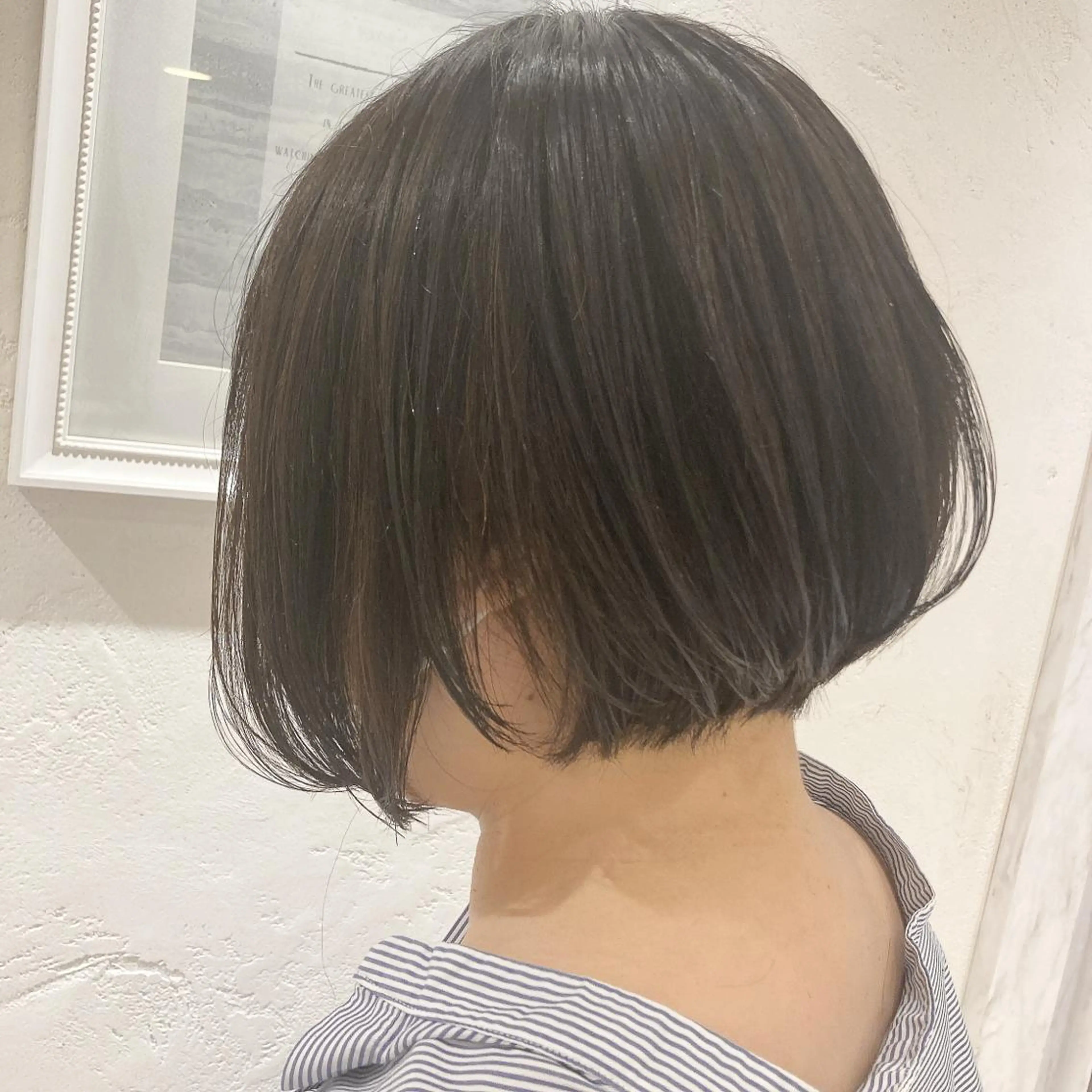ショート 前下がりボブ ボブ カット 🌈平均評価5🌈 金城リキのヘアスタイル