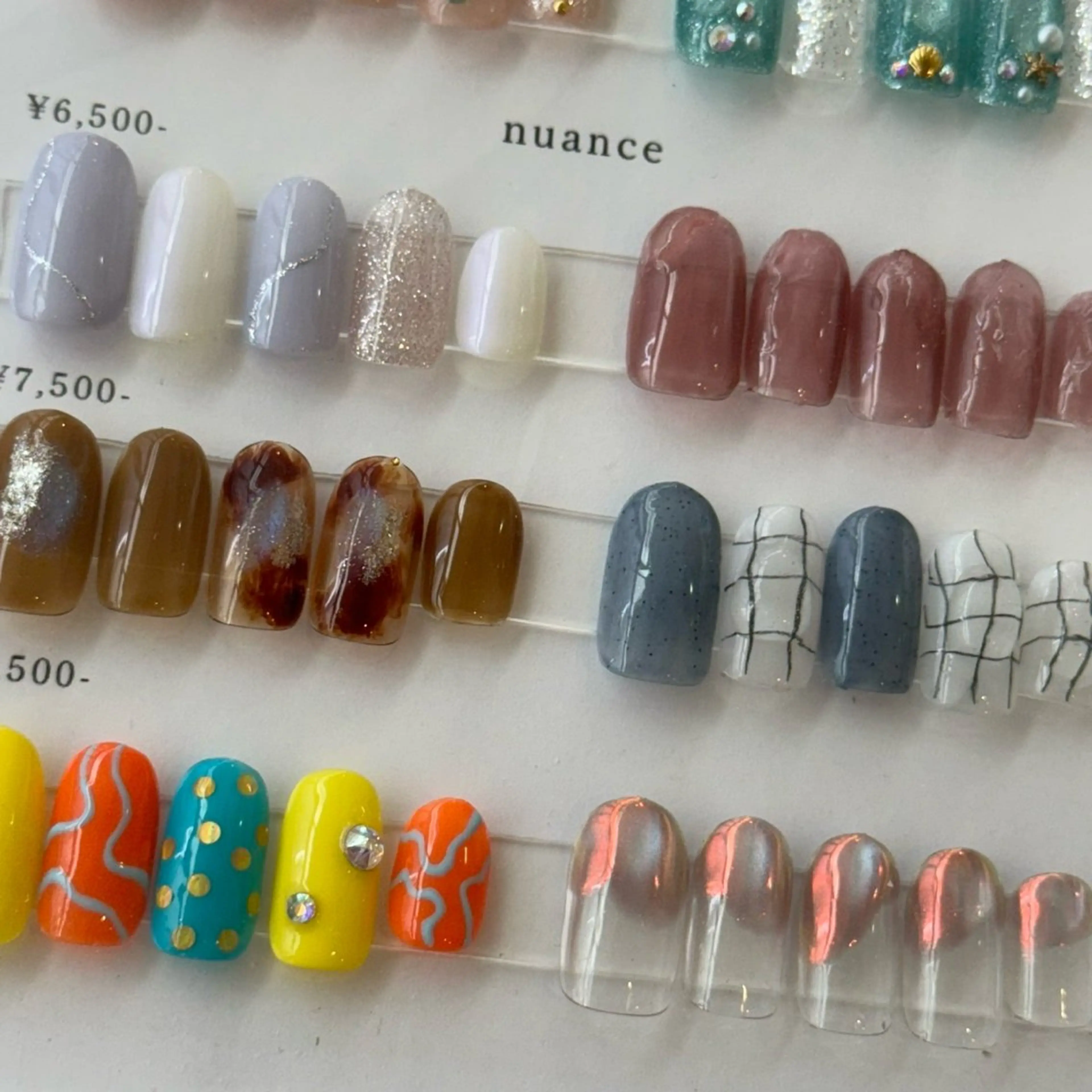 【オフ込】ハンドジェル❤️定額デザイン 6,500円​〜​の写真