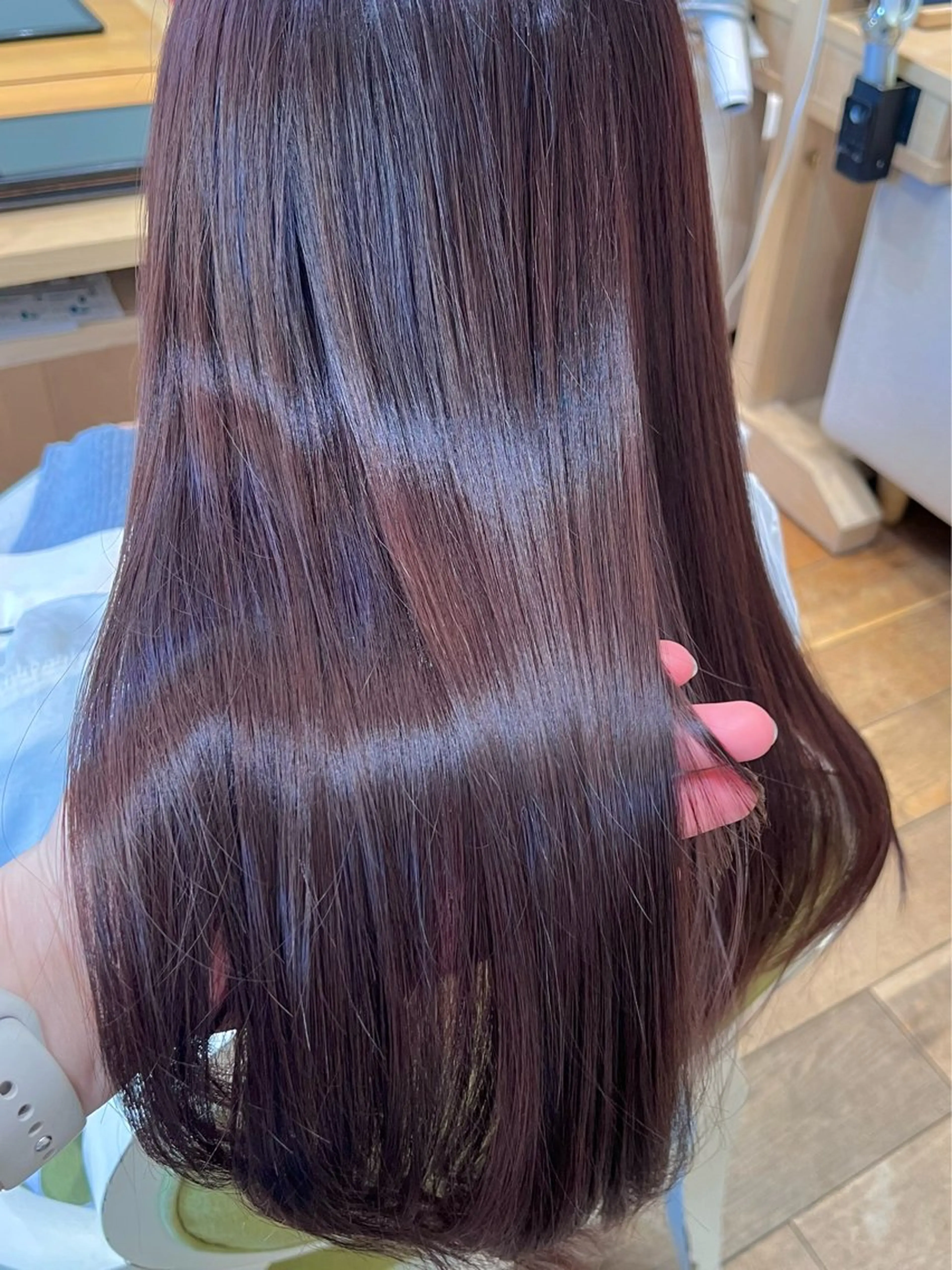 セミロング カラー ブラウンカラー ショコラブラウン ヘアカラー 暖色カラー/似合わせ カット/名古屋/辻のヘアスタイル