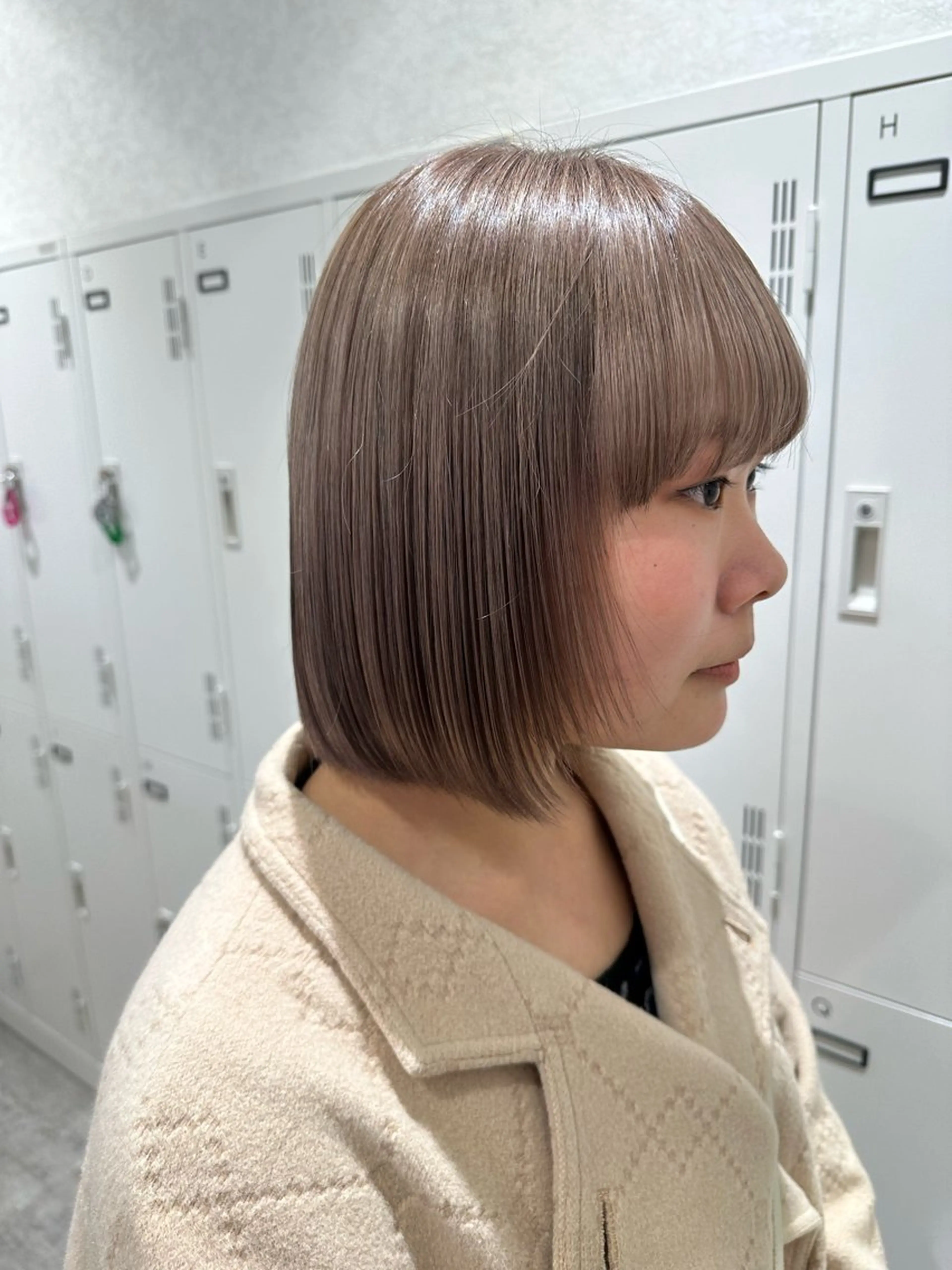 ショート カラー ミサキ￤暖色￤ブ リーチ￤カラーリストのヘアスタイル
