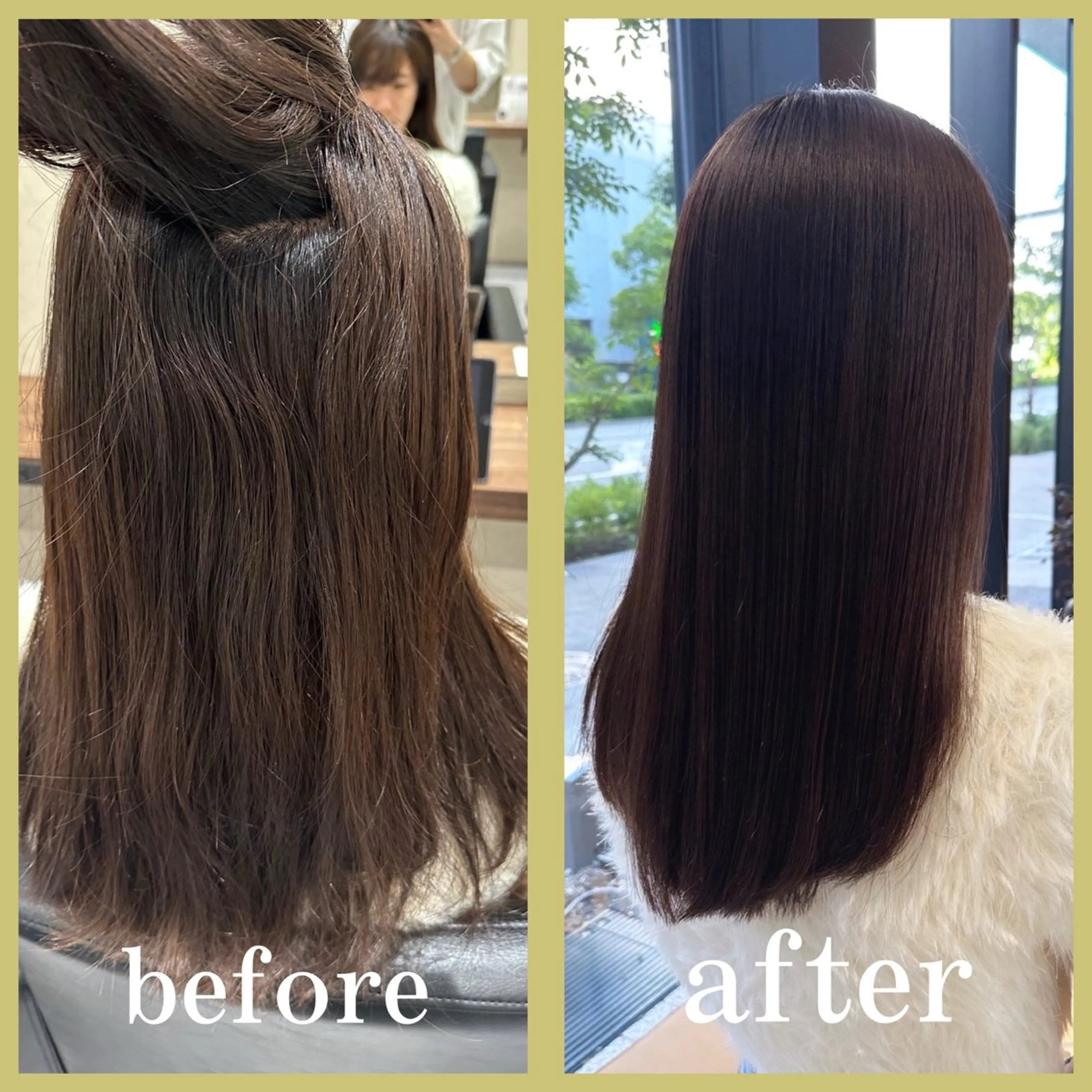 ミディアム GIEN 西宮ガーデンズプラス所属・中尾 碧斗のヘアスタイル