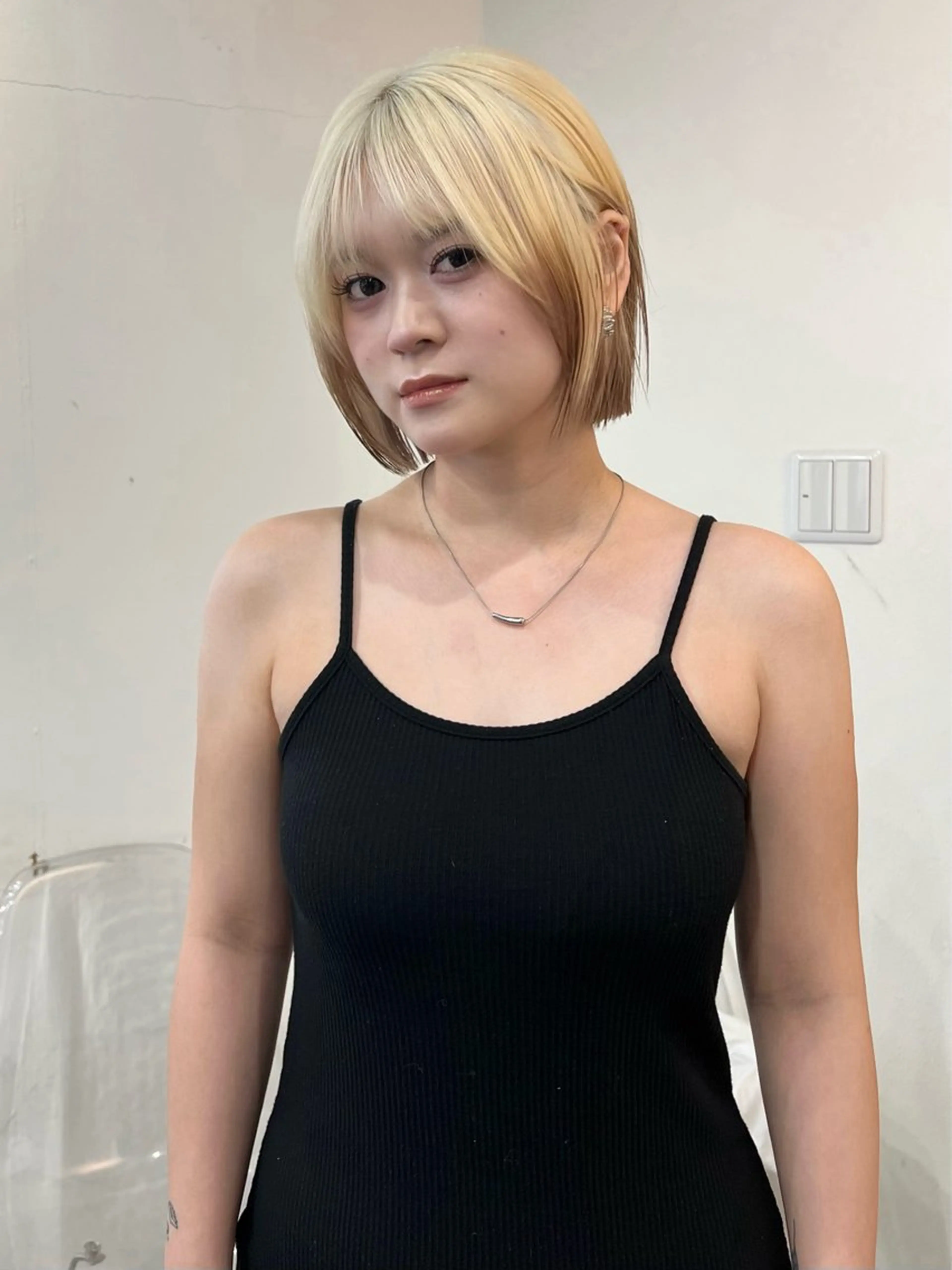 ミディアム ヘアカラー いざわりお /梅田/ブリーチのヘアスタイル