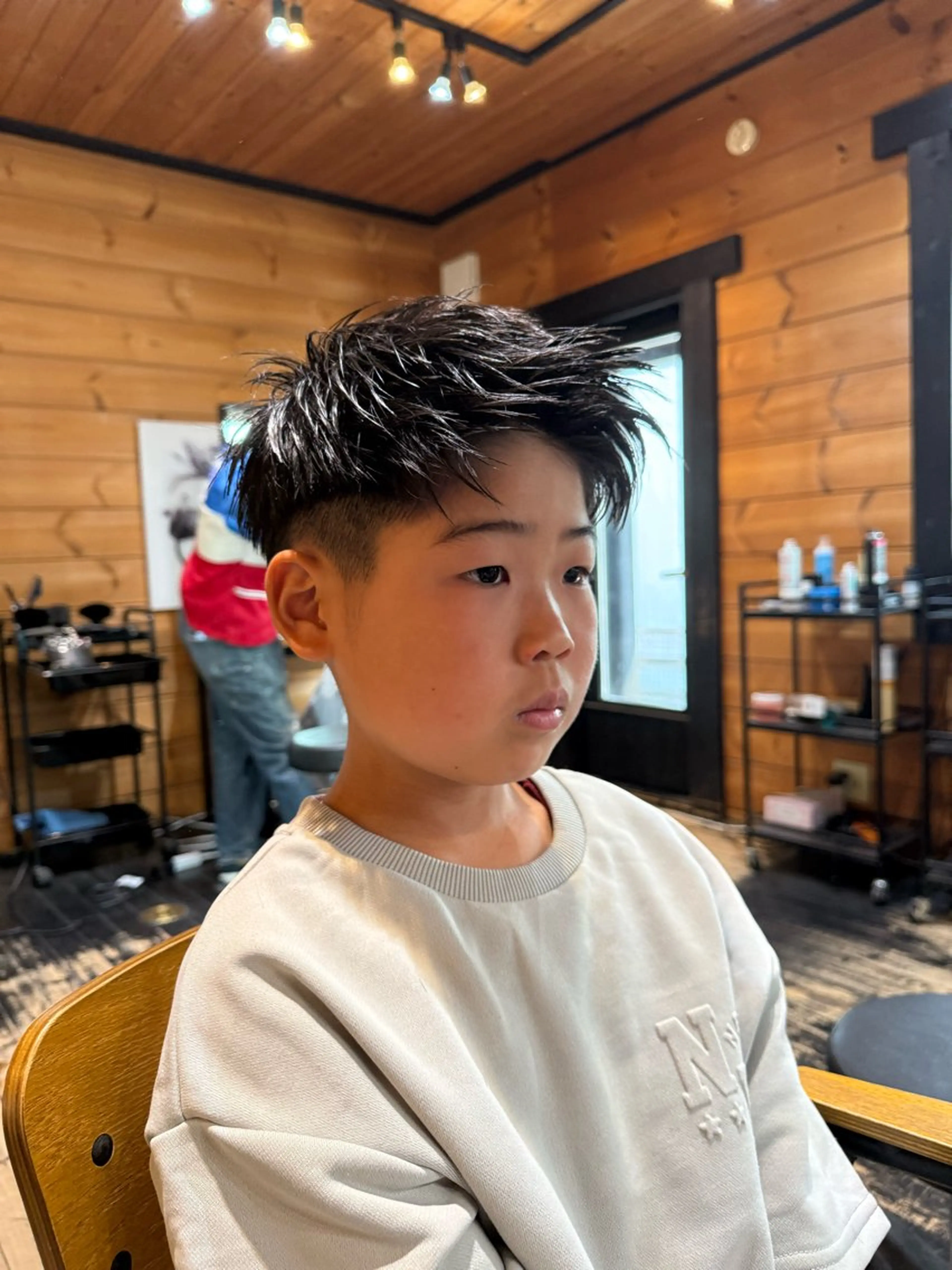 ショート メンズ 古賀 雄大のヘアスタイル