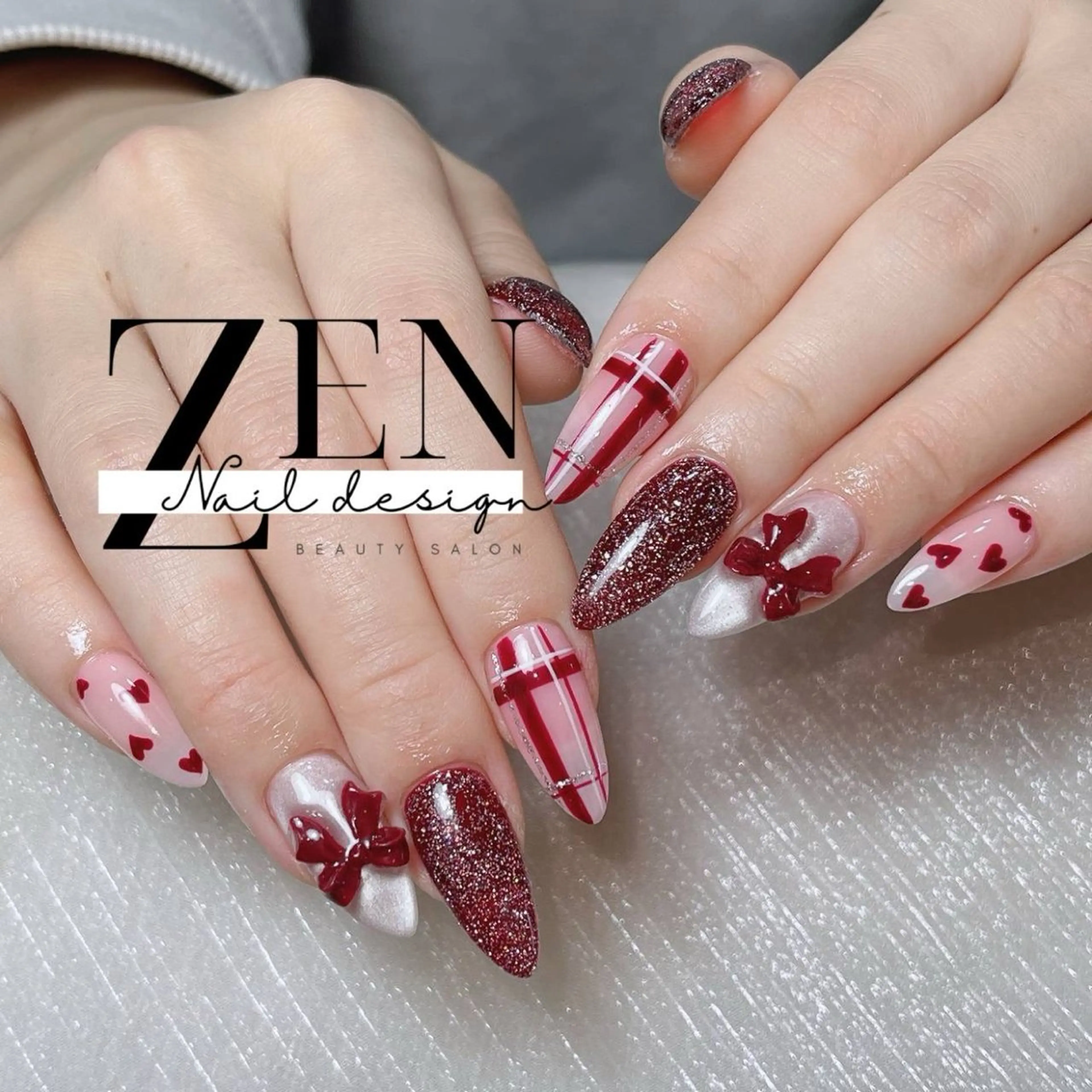 ネイル 持ち込み スカルプネイル ネイルチップ ハンドネイル Zen Nail Design 池袋のネイルデザイン