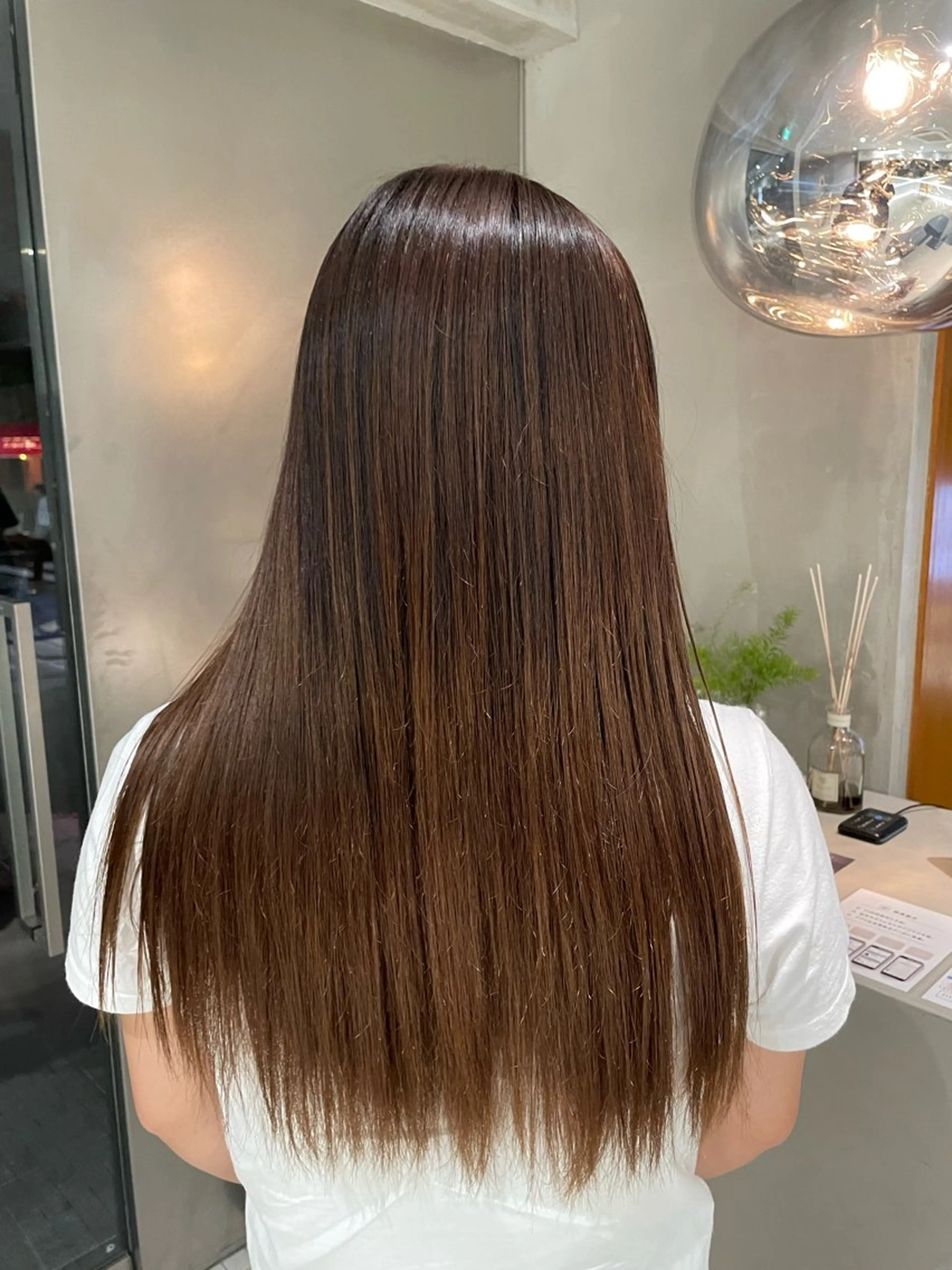 ロング カラー 頼金 愛海のヘアスタイル