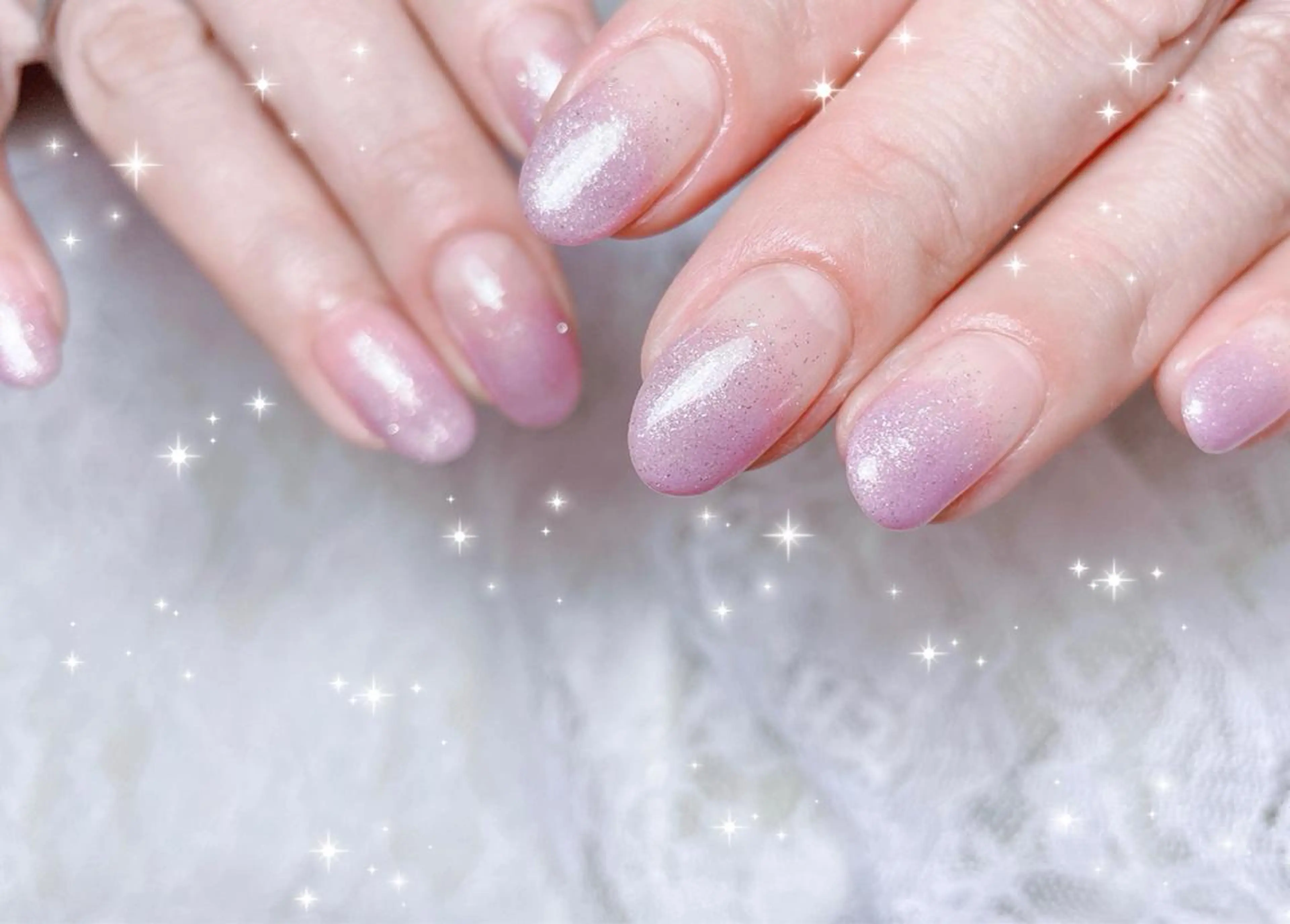 ネイル キラキラネイル ハンドネイル FLARE NAIL フレアネイルのネイルデザイン