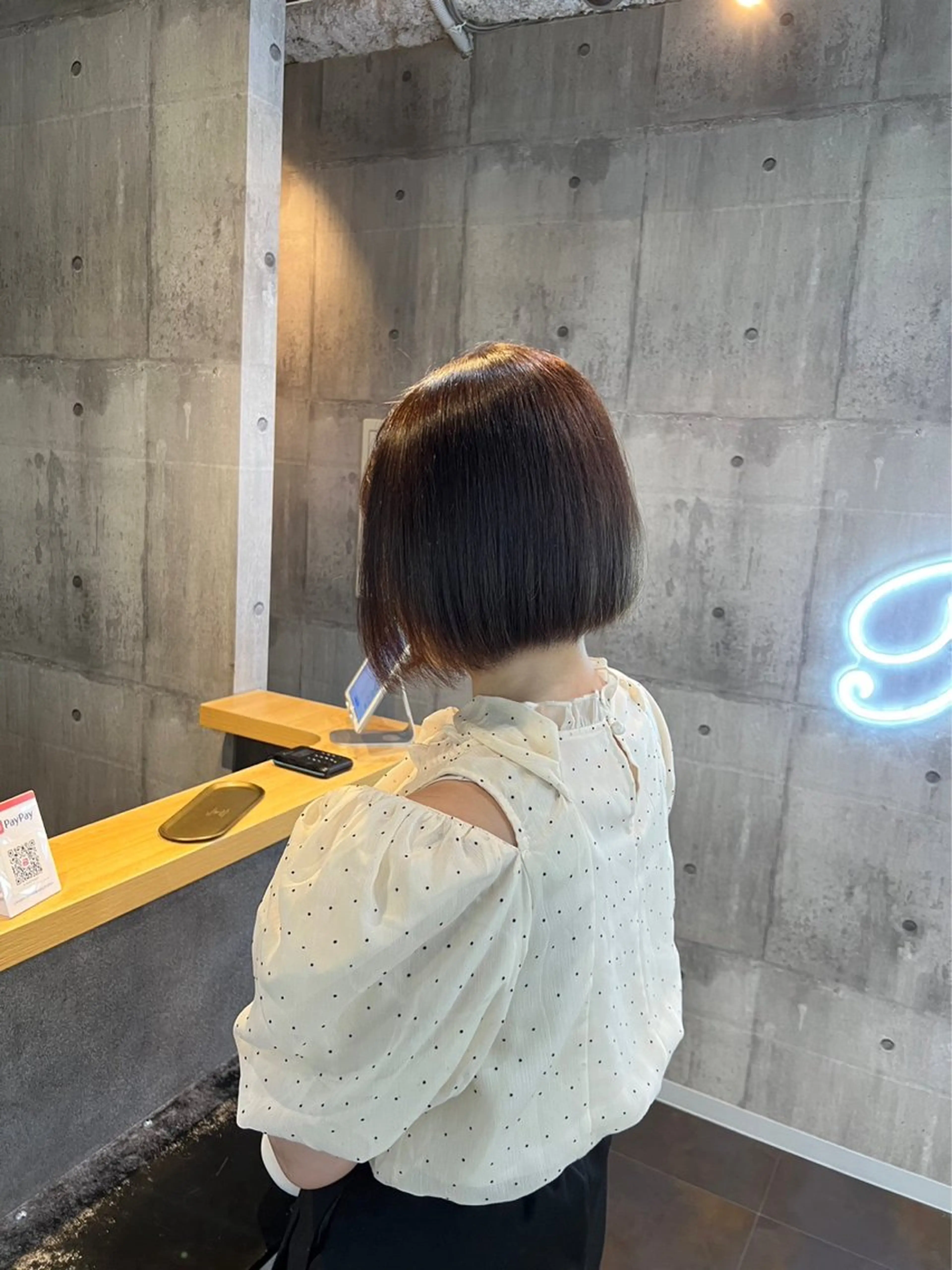 ショート 透明感ハイトーン カラー🦋🌧希咲のヘアスタイル