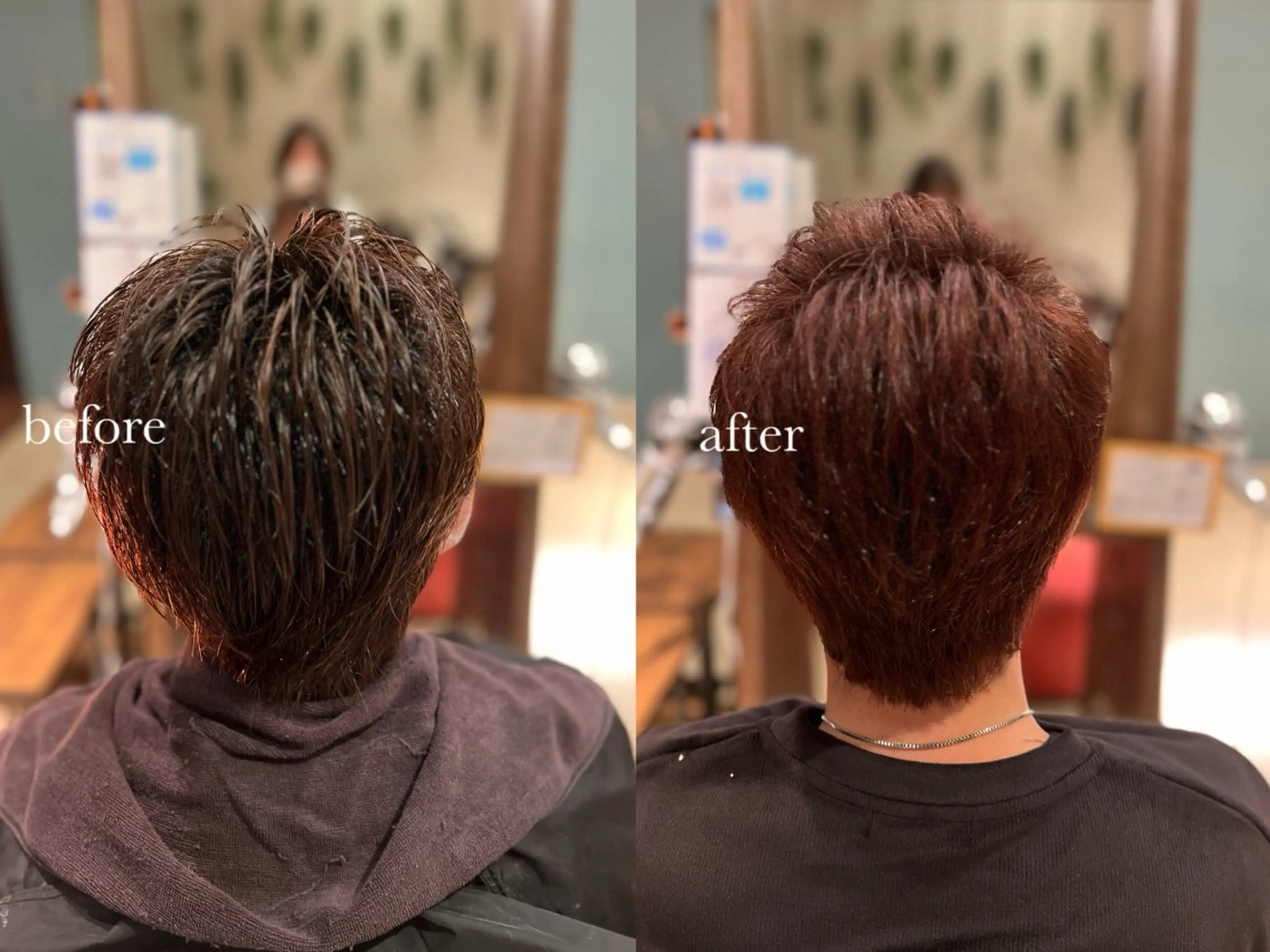 ショート biss所属・真 帆のヘアスタイル