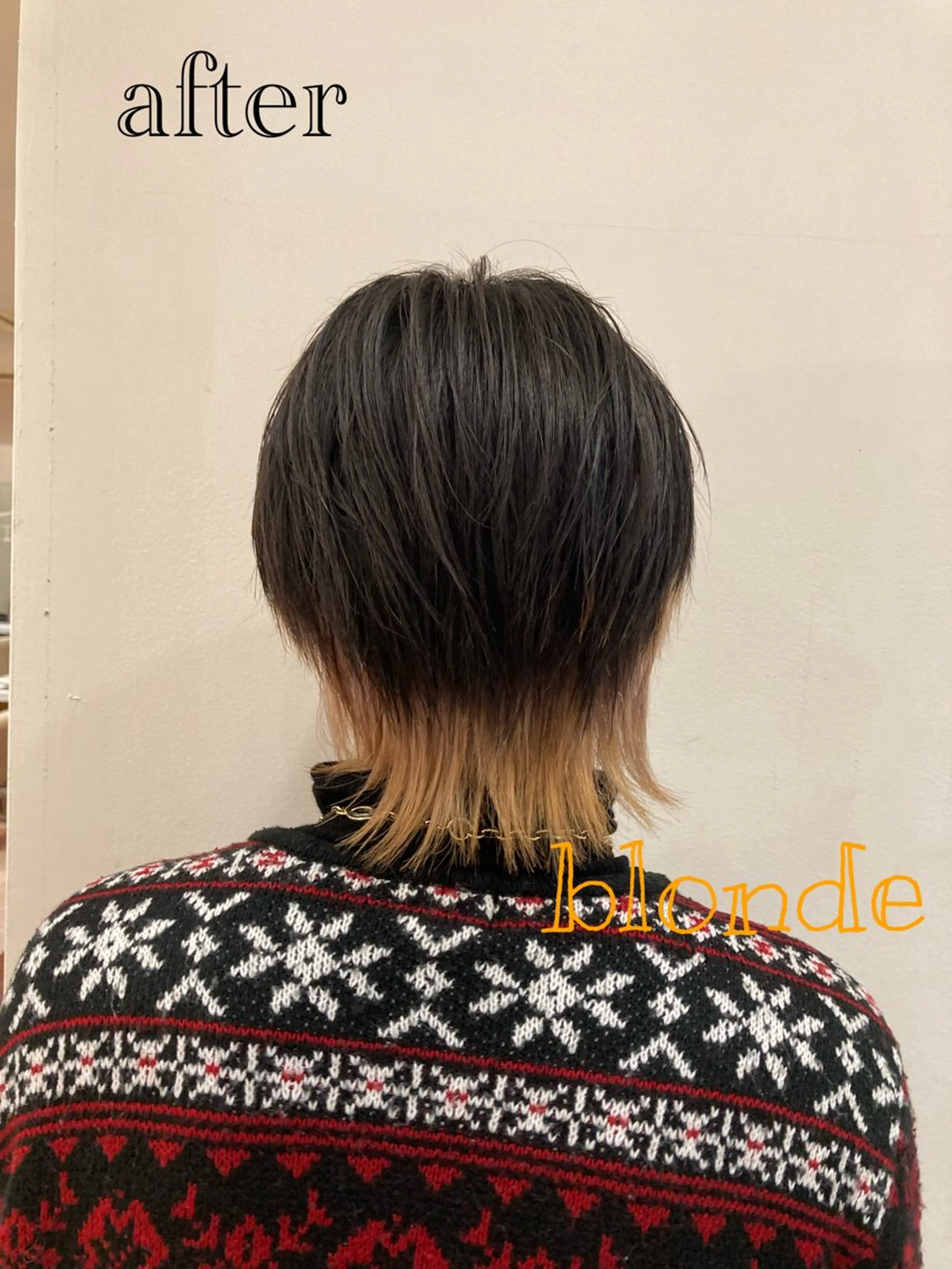 カラー メンズ メンズブリーチ ブリーチ PEACE   HAIR所属・藤野 海翔のヘアスタイル