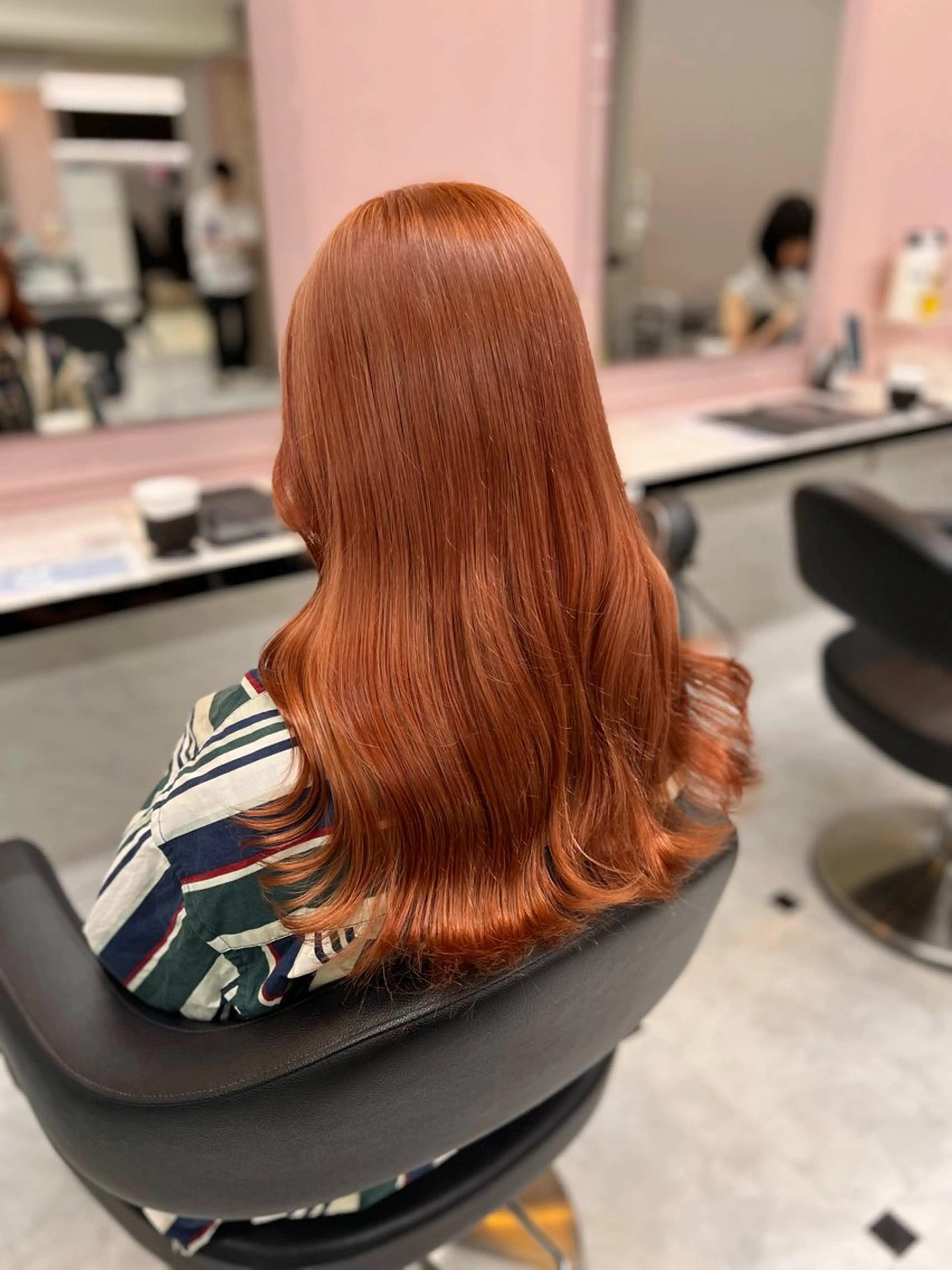 ミディアム カラー ヘアアレンジ 💕ブリーチカラー☁ 髪質改善💖サワのヘアスタイル