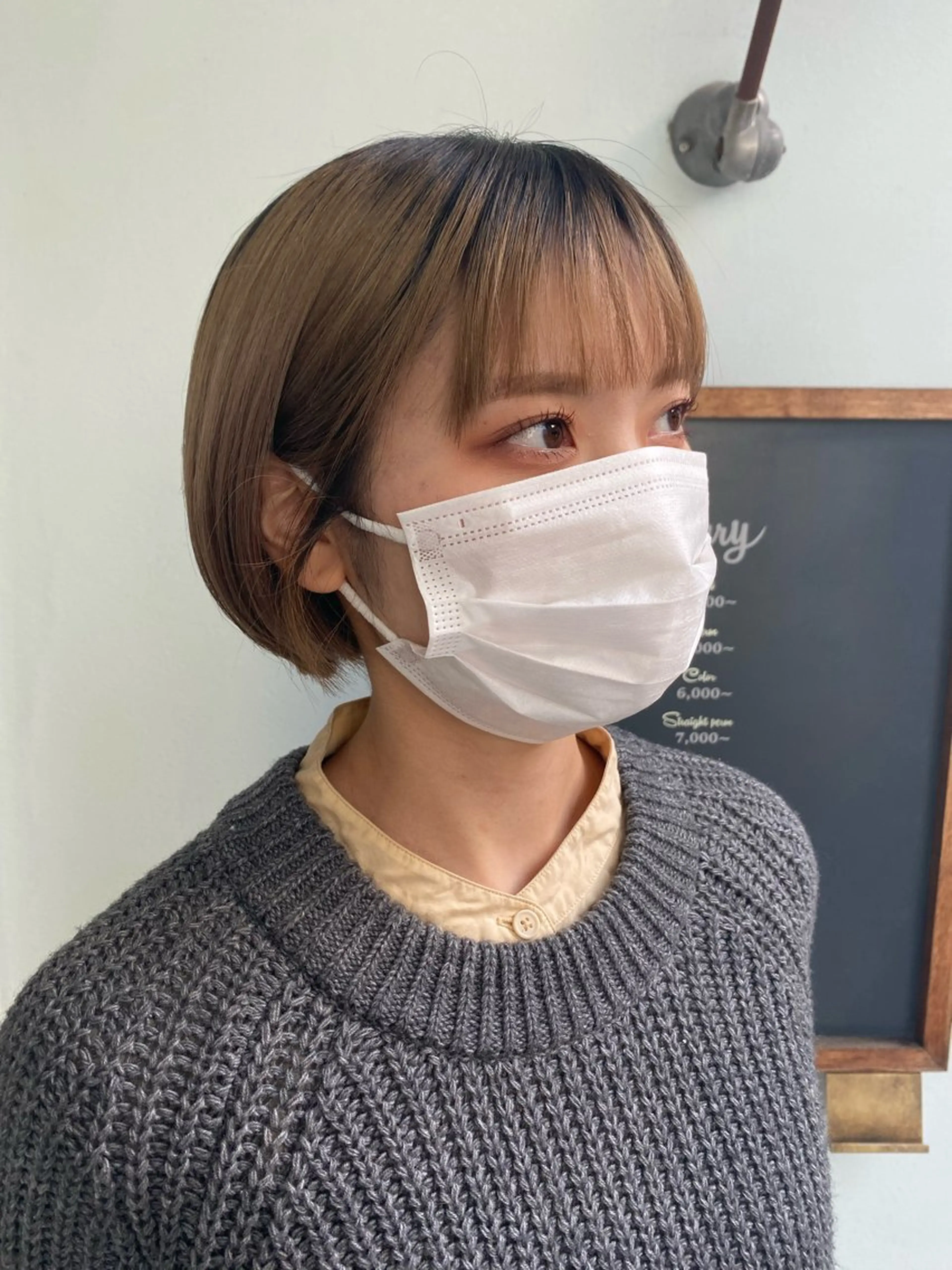 ショート 丸みショート ショートヘア 韓国ヘア/ボブ ♡̴ kayaのヘアスタイル