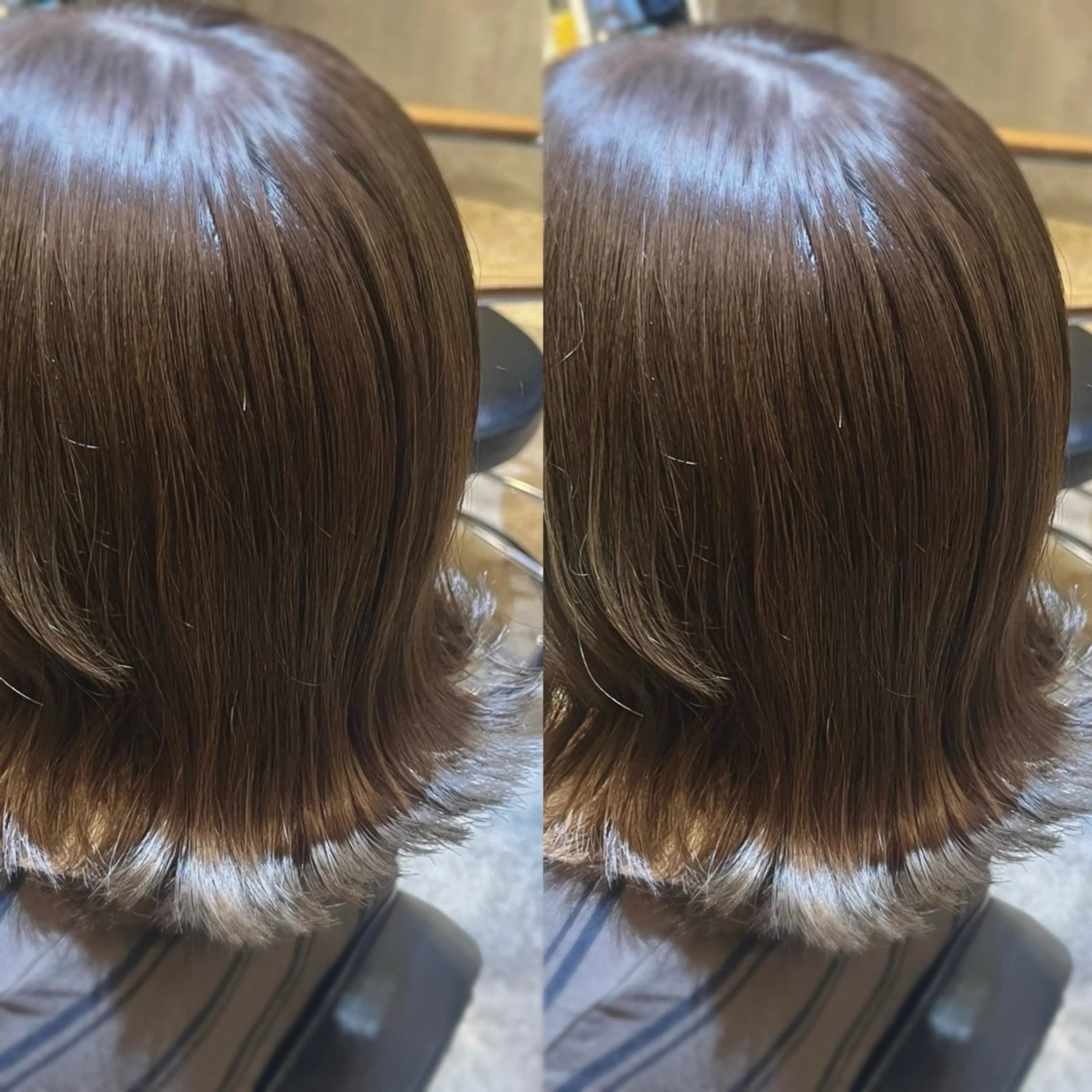ミディアム カラー ベージュカラー 透明感カラー グレージュ オリーブベージュ オリーブカラー カット ヘアカラー トリートメント ヘアセット ラフィスヘアードープ所属・レイヤーと透明感の アユカ🫒オリーブのヘアスタイル