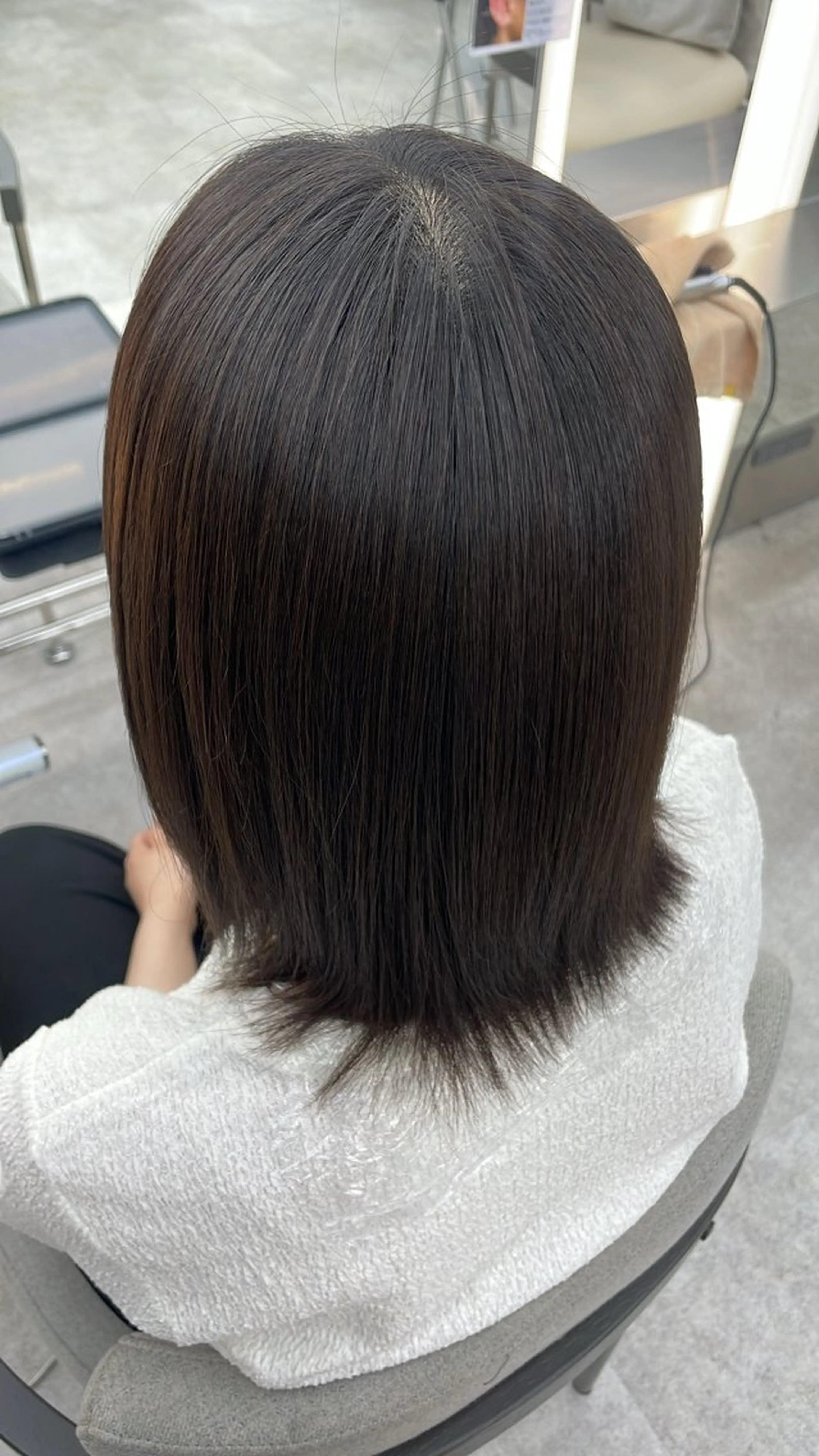 ミディアム 縮毛矯正 縮毛矯正 View East所属・大山 慧人のヘアスタイル