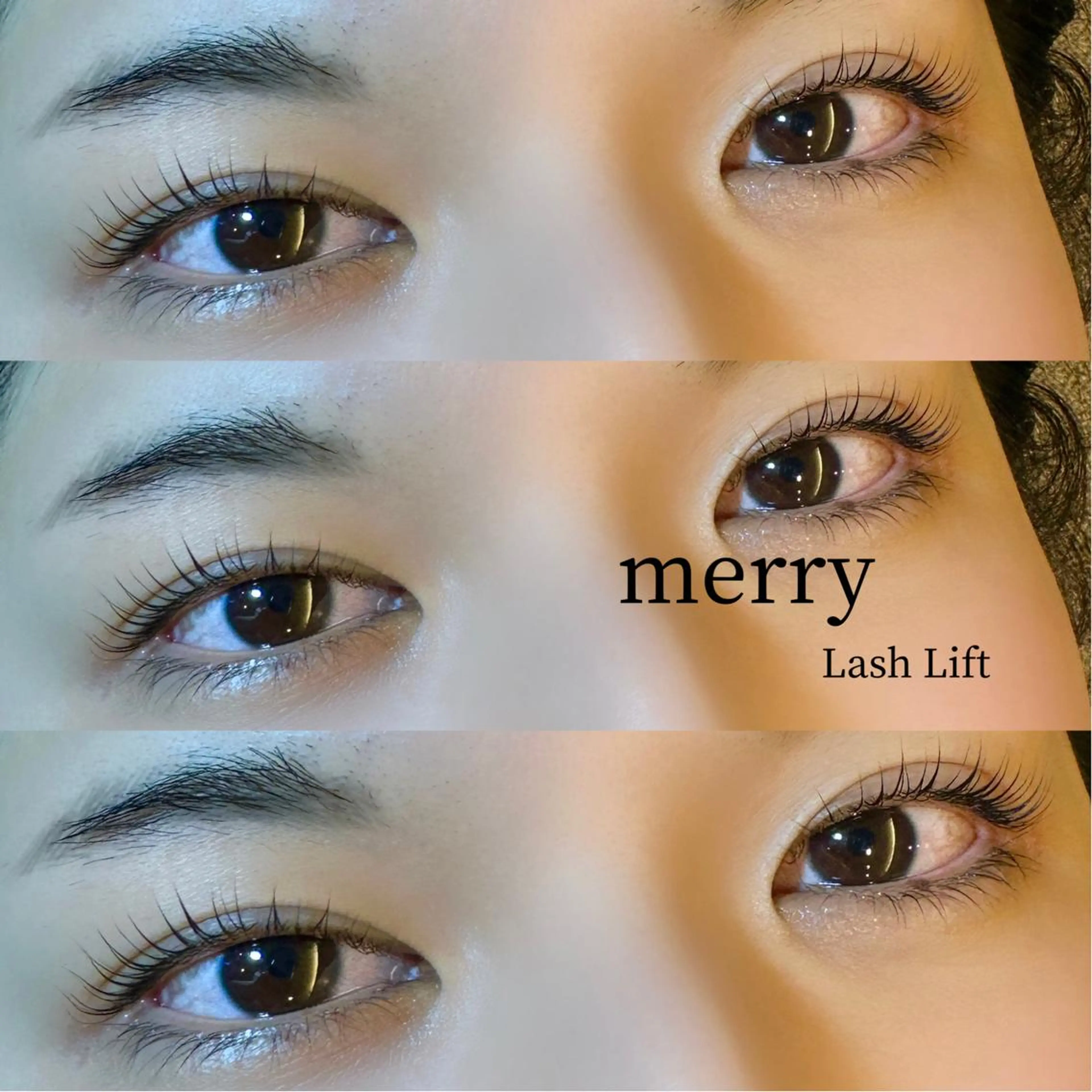 マツエク・マツパ マツパ merry Lash Liftのマツエク・マツパデザイン