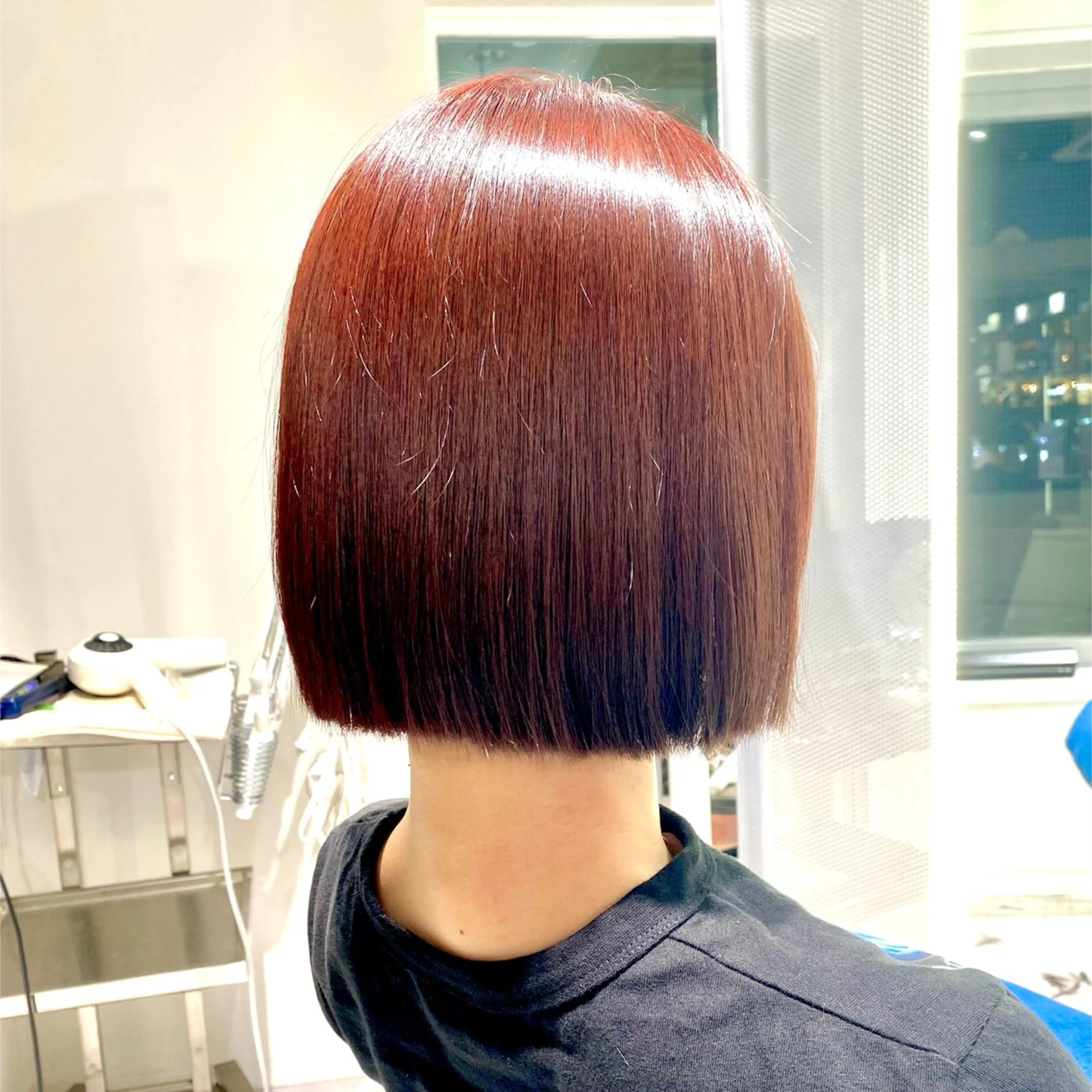 ショート ボブ カット ヘアカラー 森 隆秀/韓国ヘアのヘアスタイル