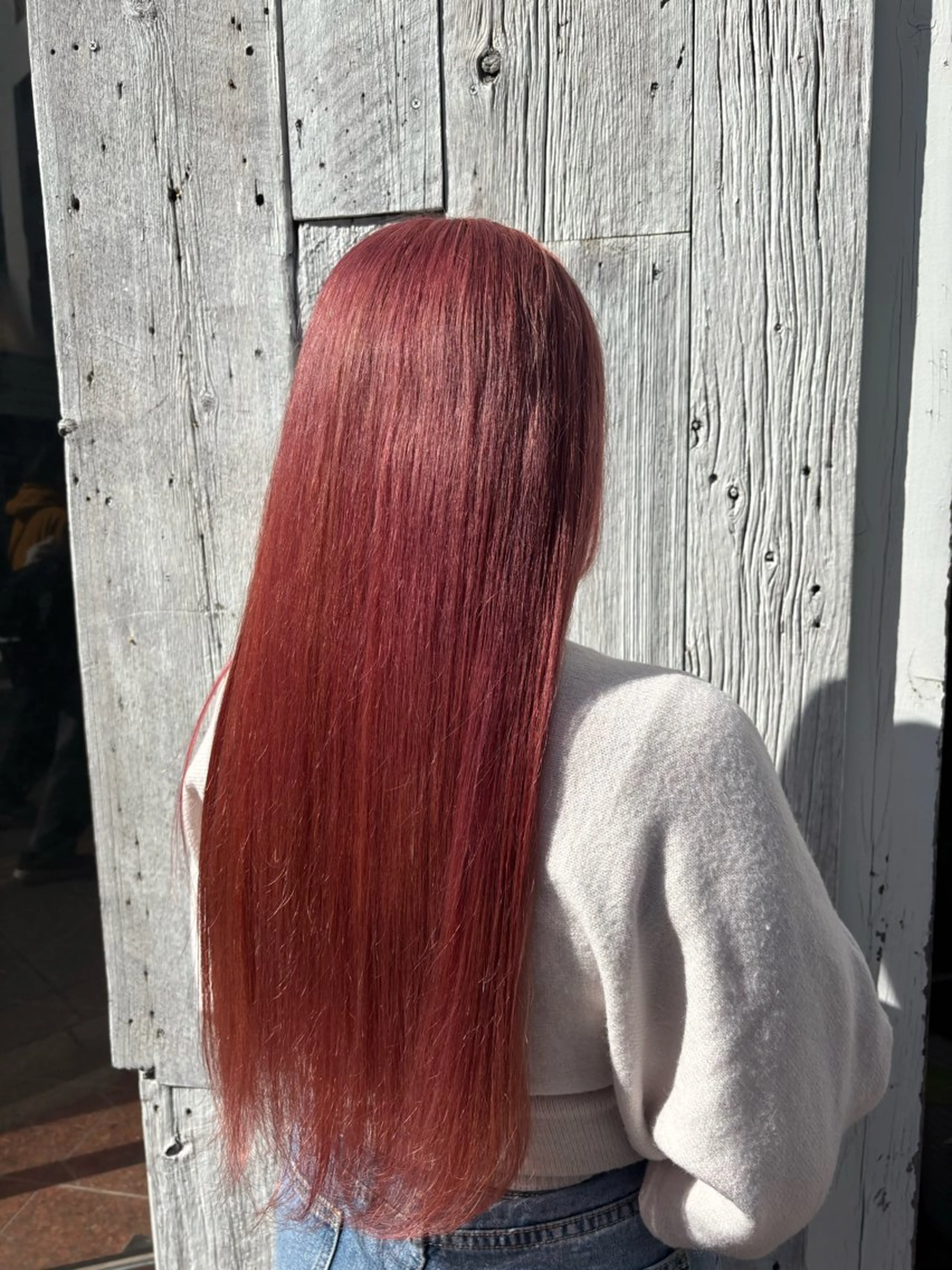 ロング カラー ヘアカラー トリートメント ヘッドスパ ブリーチ特化/透明感 カラー森山陽向のヘアスタイル