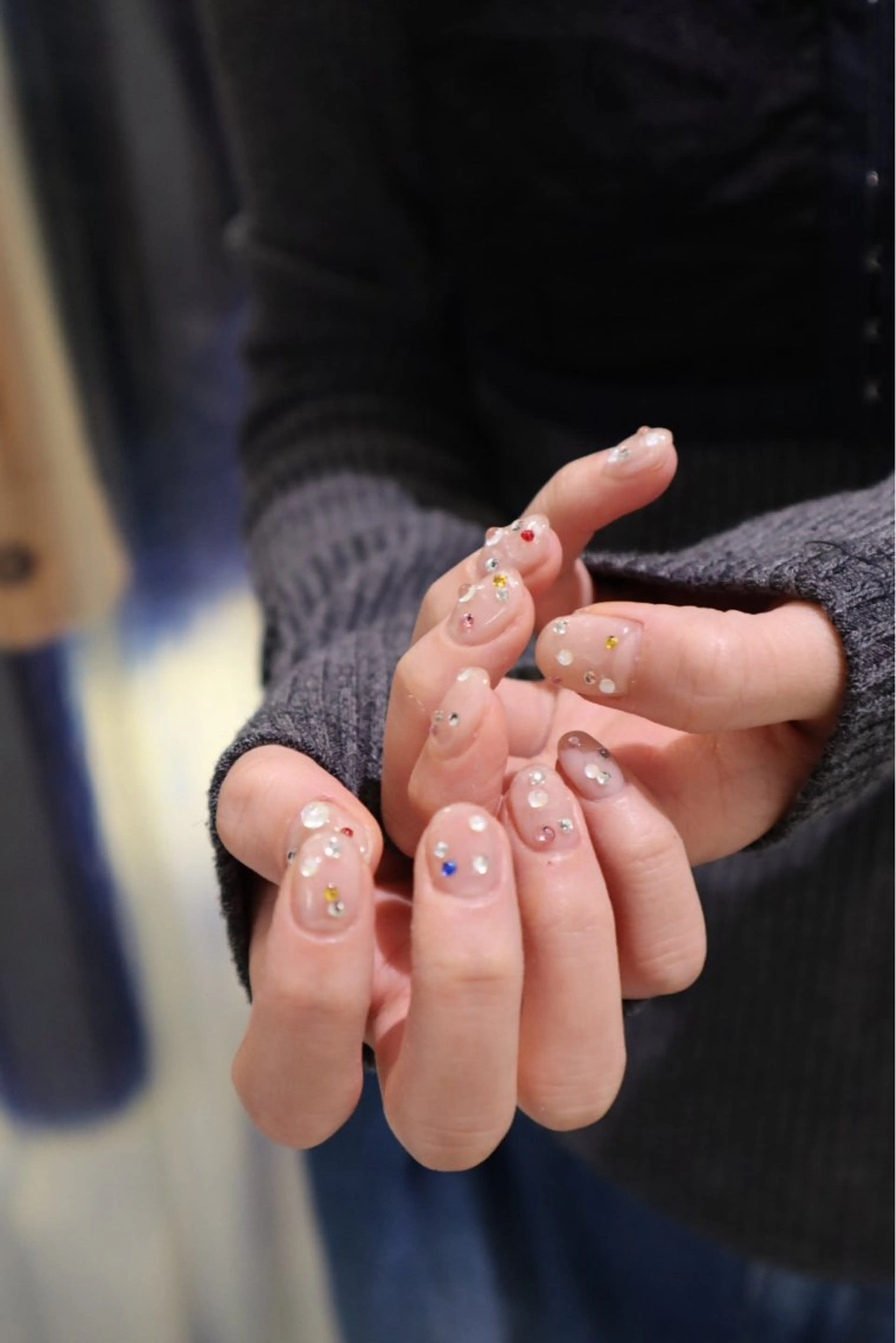 ネイル クリアネイル シンプルネイル ハンドネイル sister  mohawk所属・chika ／ nailのネイルデザイン