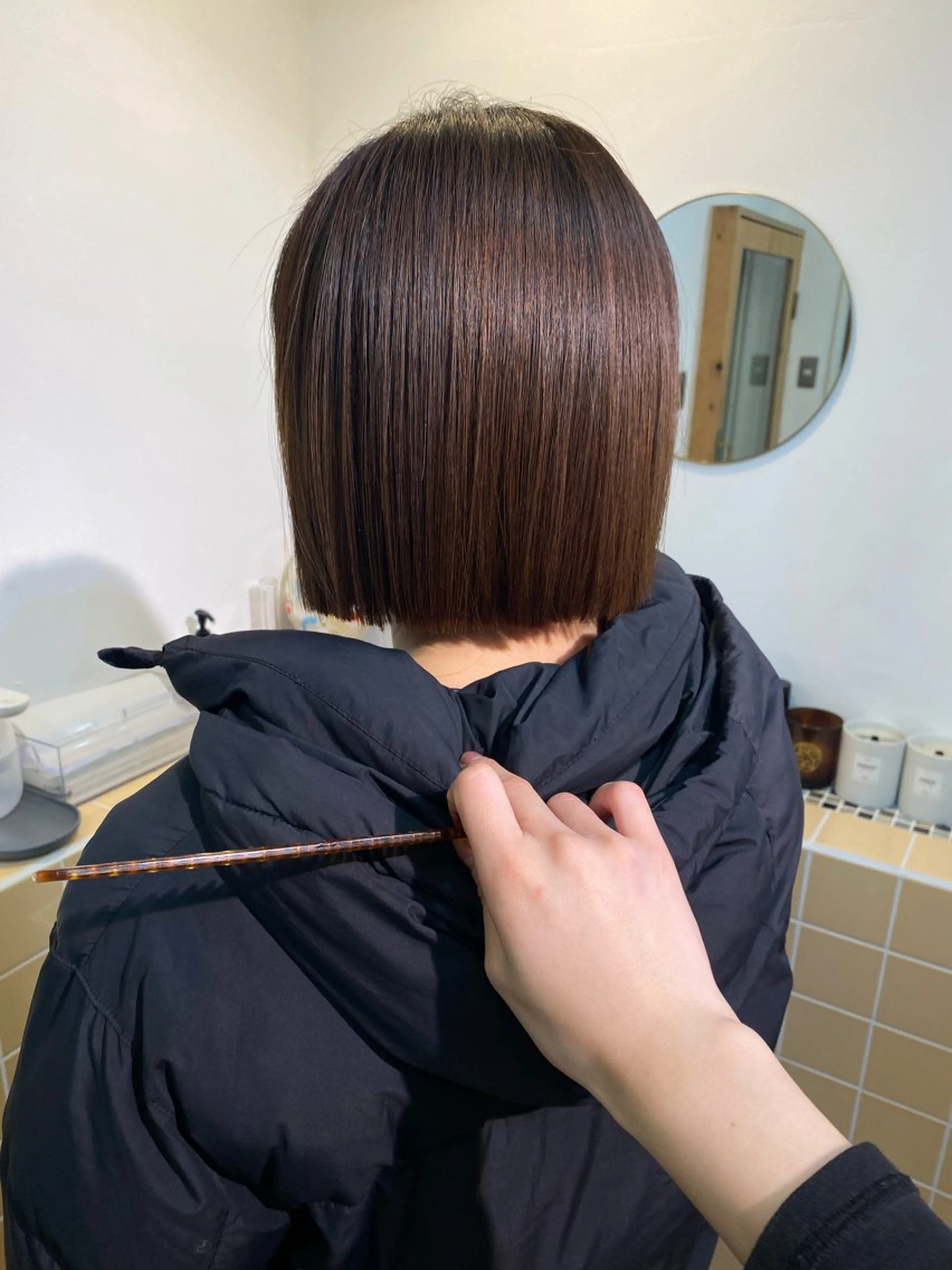 ミディアム カット iroha/ n.w.h🎀のヘアスタイル