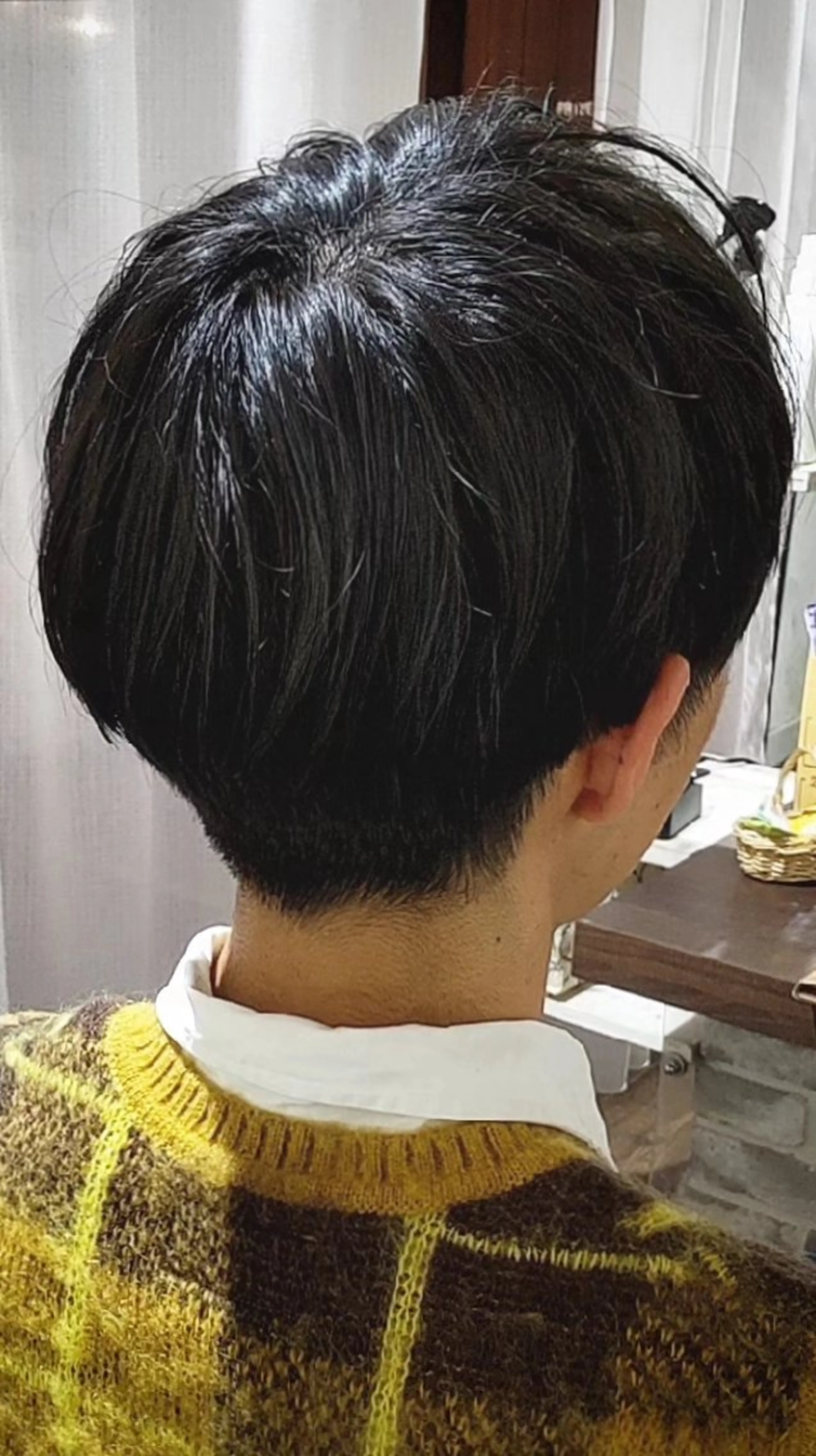 メンズ マッシュ 刈り上げ もり はなののヘアスタイル