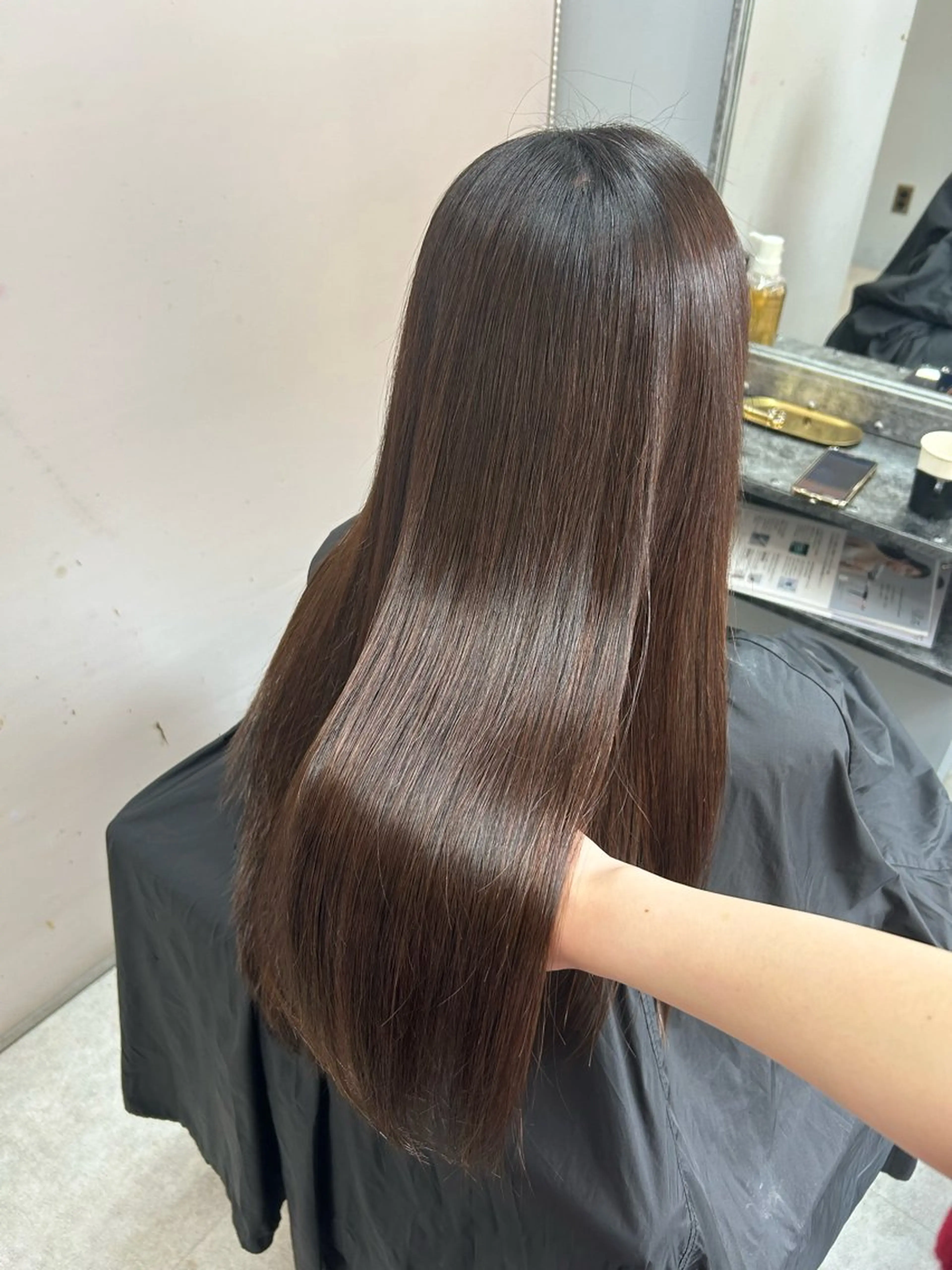 カット➕【地毛より柔らかい】縮毛矯正➕【美艶髪】ケラチン髪質改善トリートメント🌟の写真