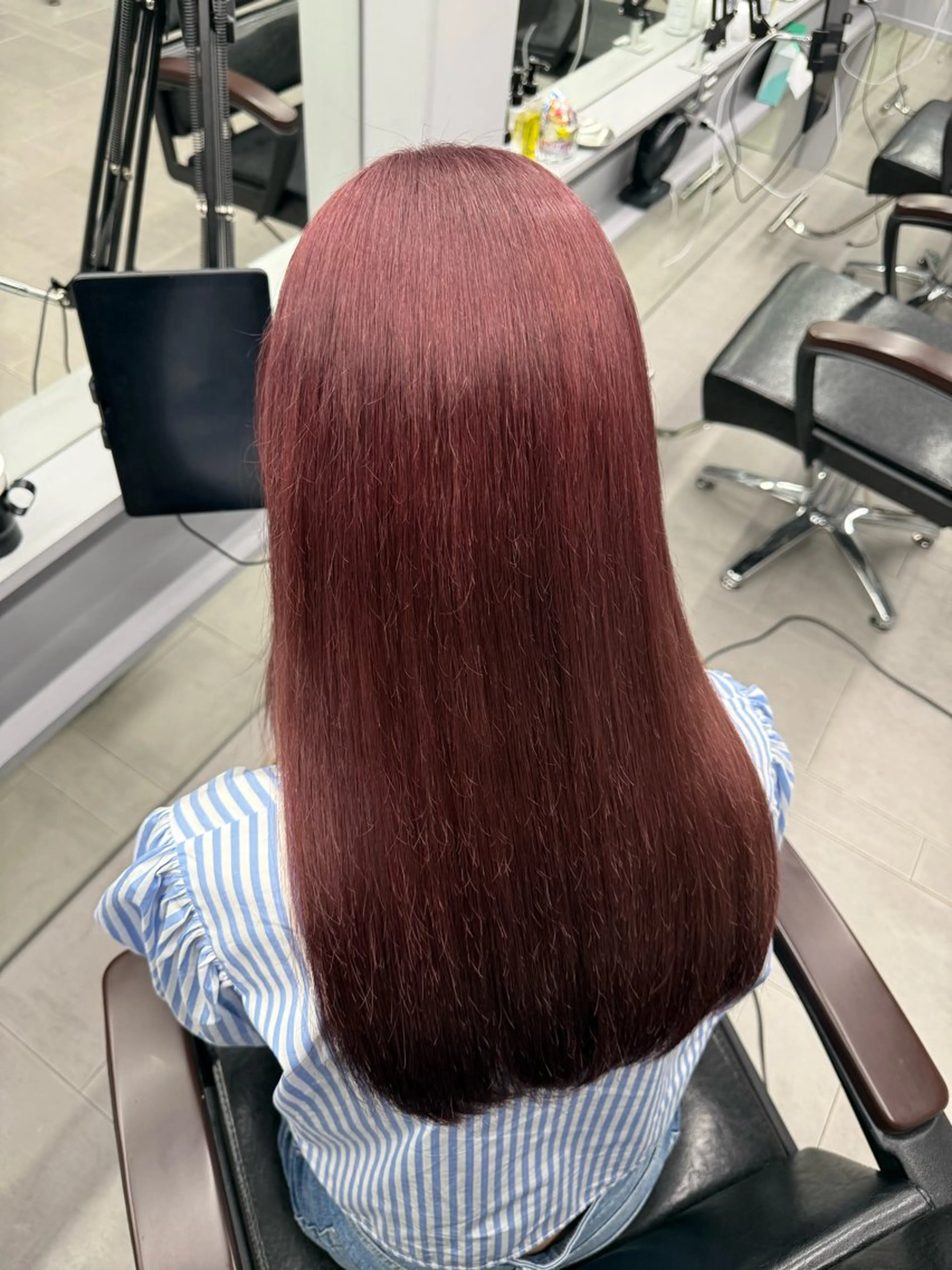 【うる艶カラーに♪】イルミナカラー+高保湿トリートメント￥8500✨の写真