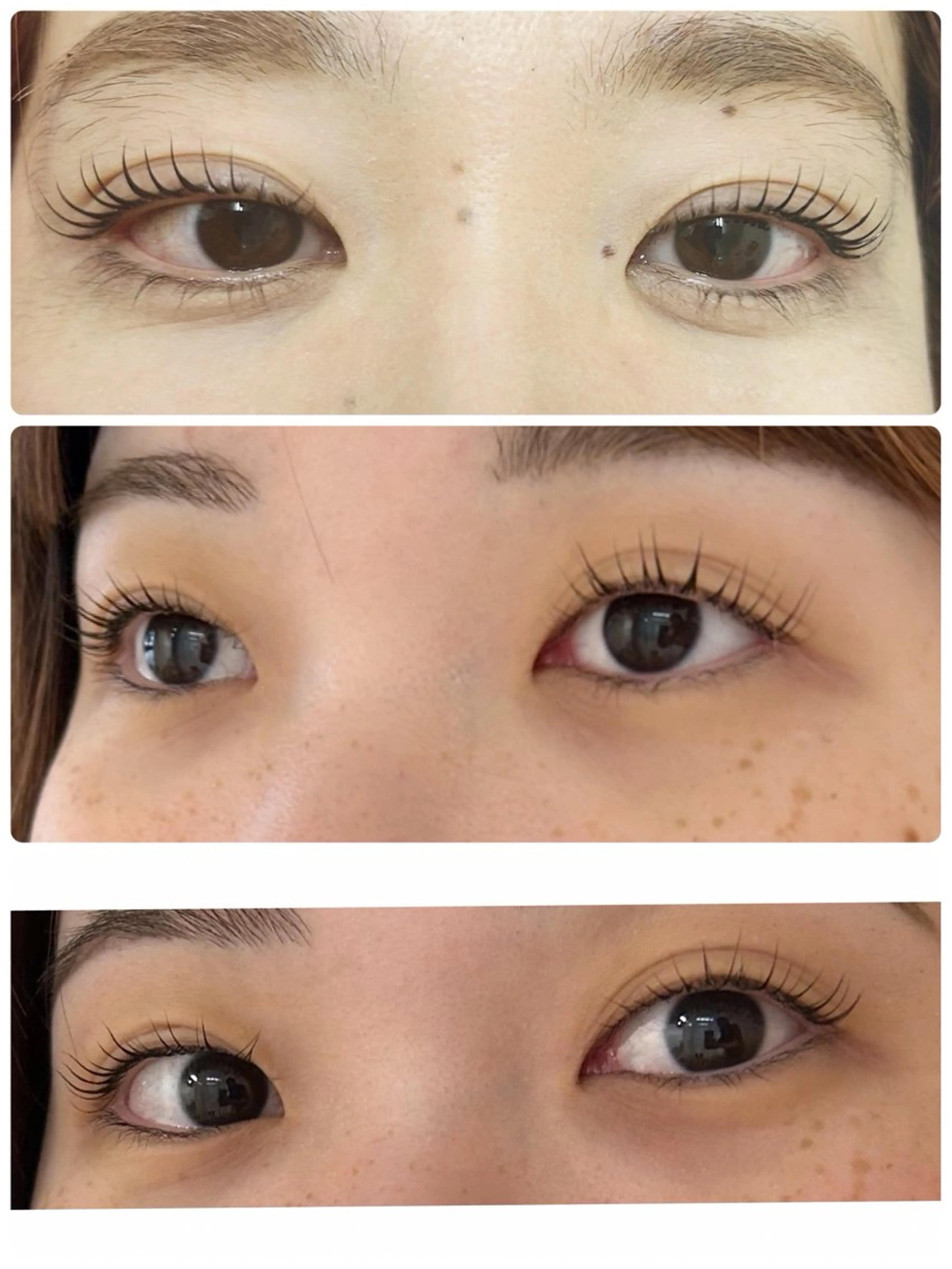 上まつ毛パーマ🫶Uカール💖目力👀可愛いさ♡の両方いいとこどり💖保湿コーティング付き🫶の写真