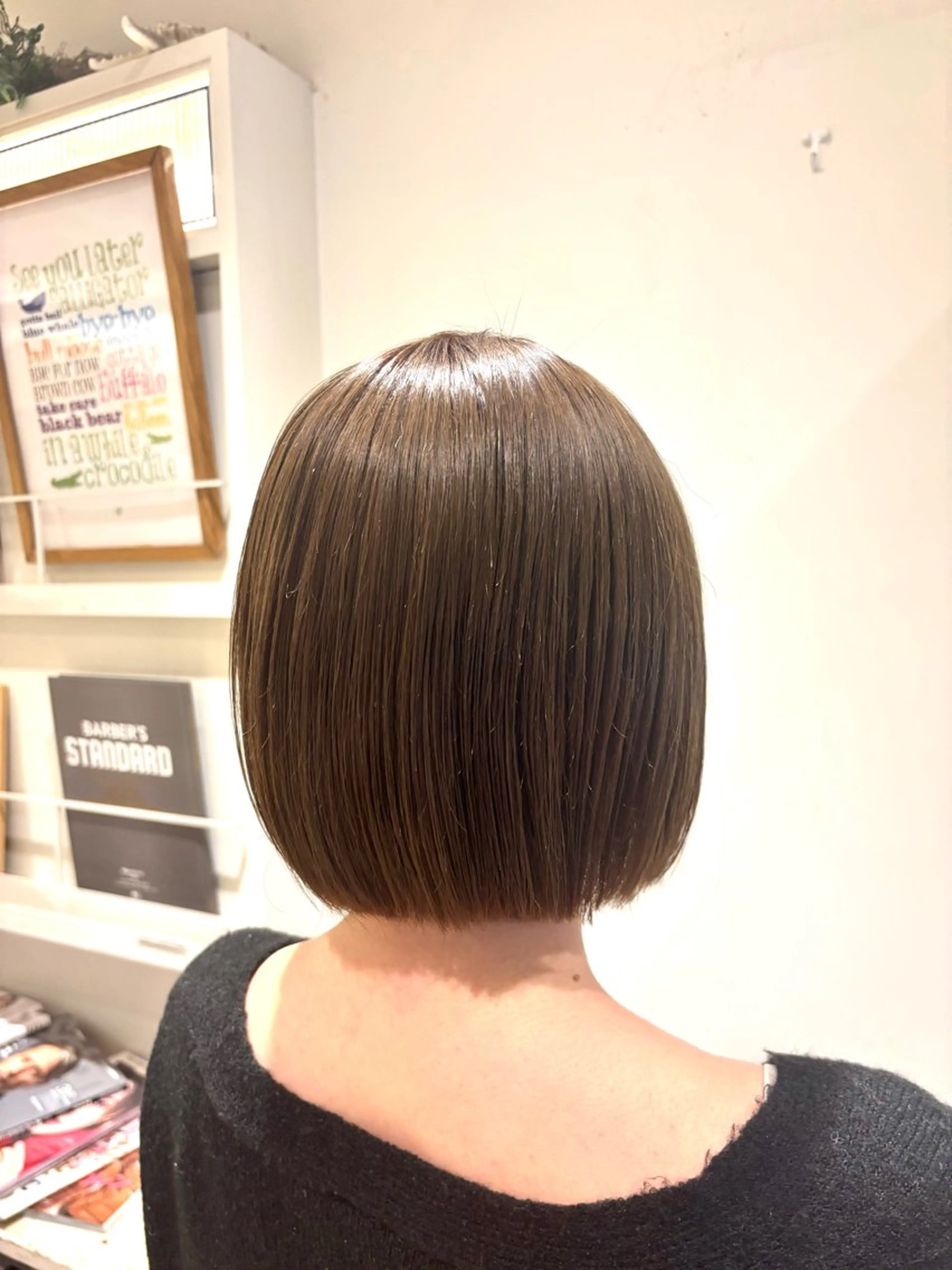 ミディアム カラー 新宿　副店長 新井彩斗のヘアスタイル