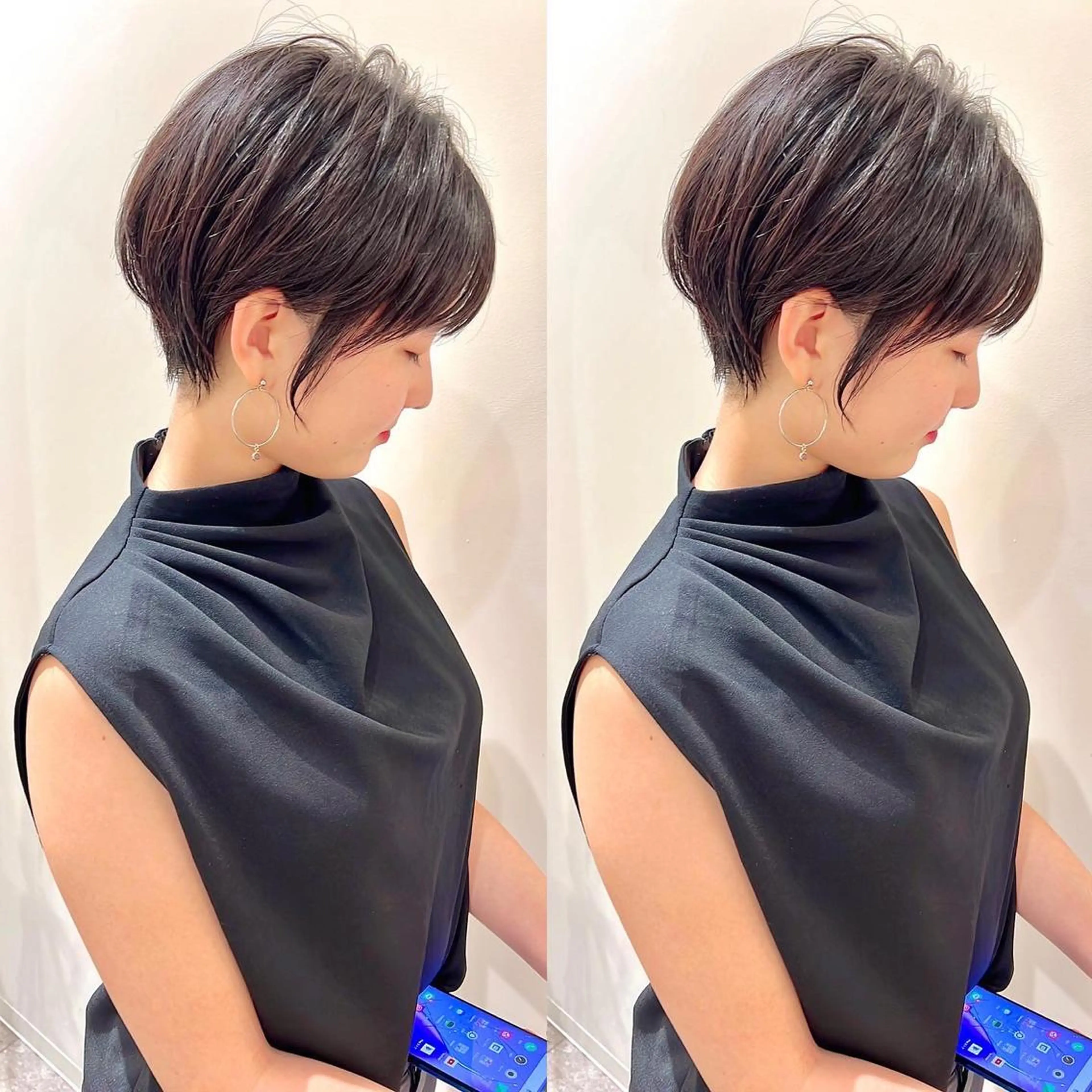 ショート カラー カット ヘアカラー HARUKI MINATO japan所属・🧡ショートの達人 🧡SHOのヘアスタイル