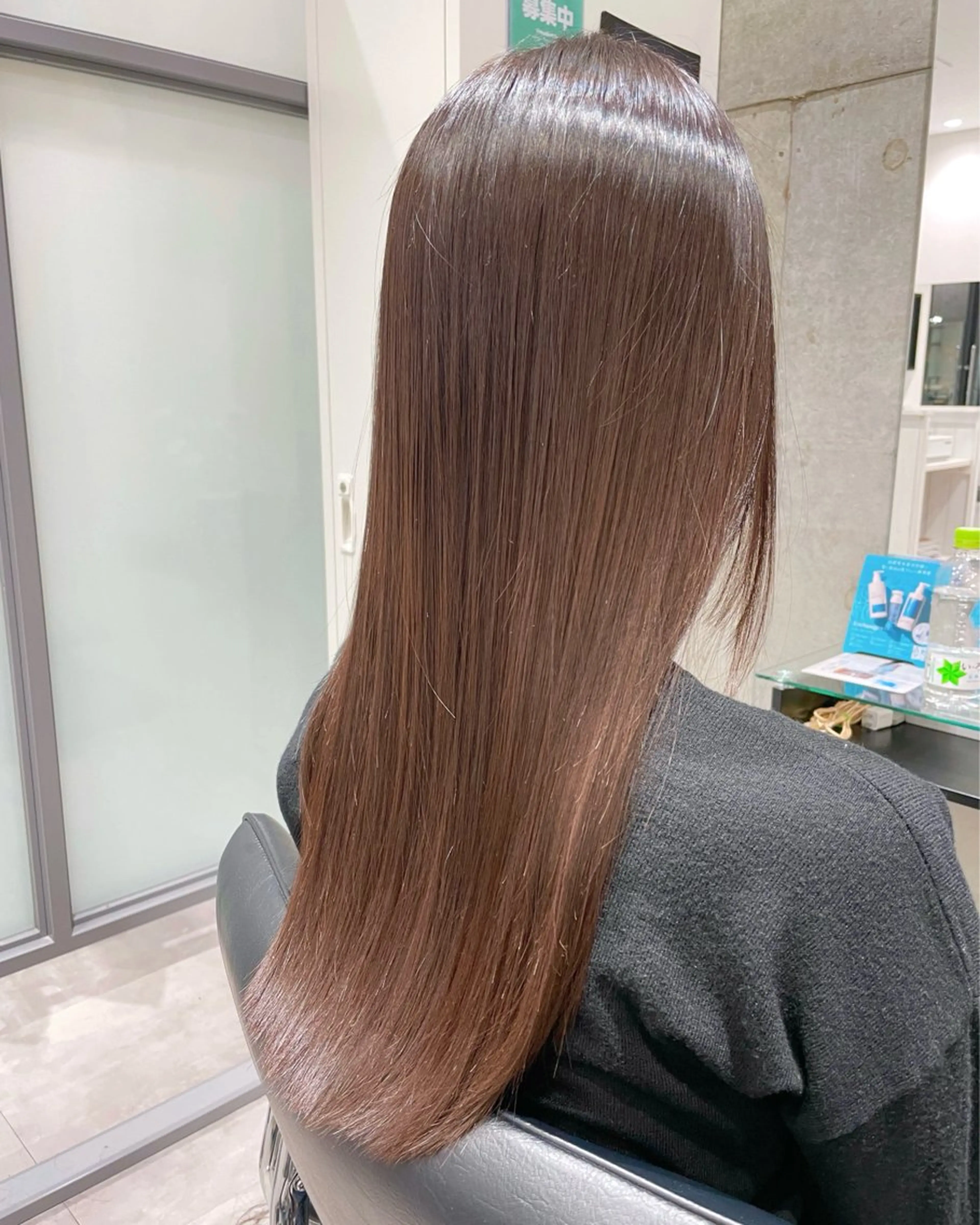 ロング 髪質改善 トリートメント カット Leyシェアサロン所属・KenIchi施術者 1%未満ドライカットのヘアスタイル