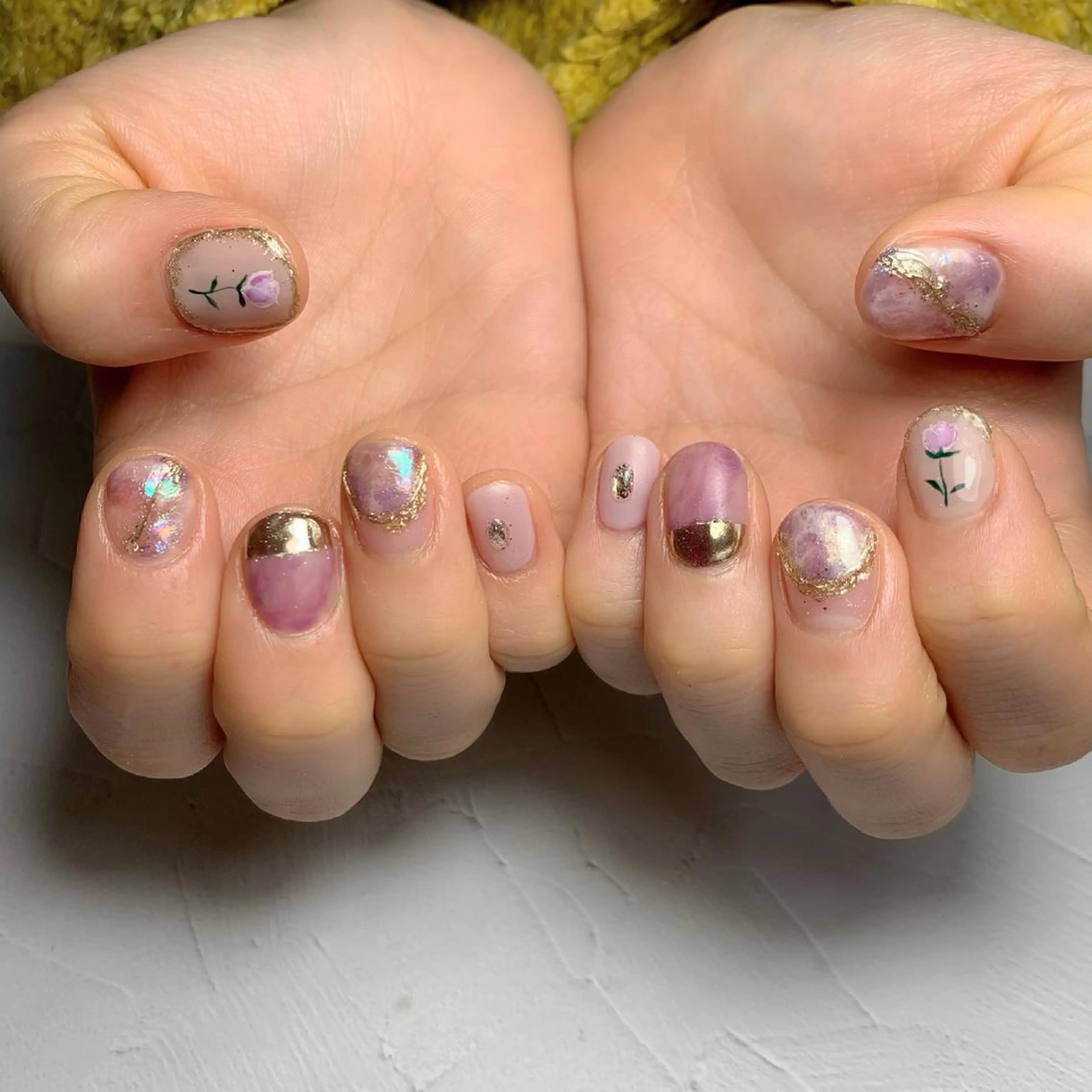 ネイル アートネイル Mellow所属・Mellow Nailのネイルデザイン