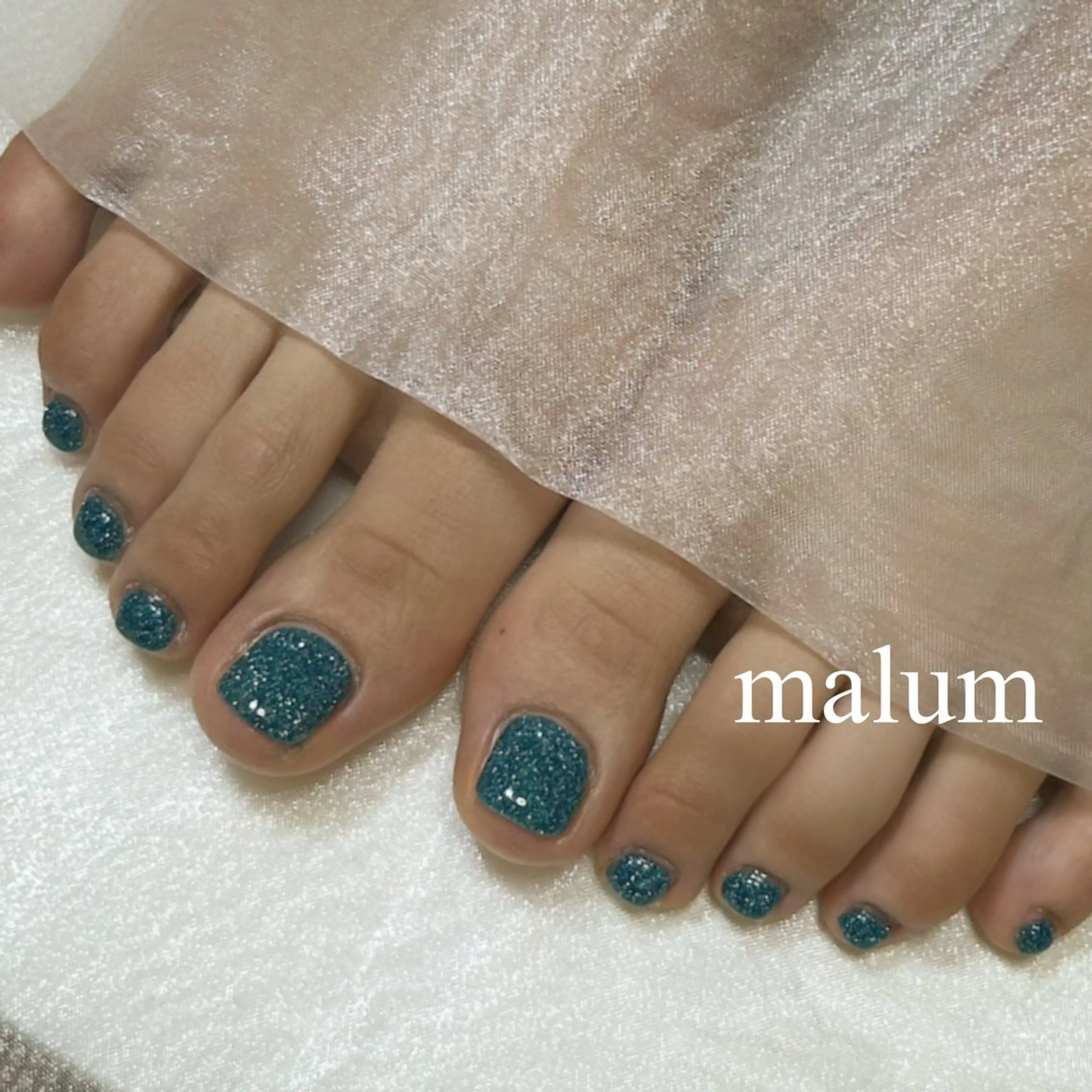 ネイル フットネイル malum nailのネイルデザイン