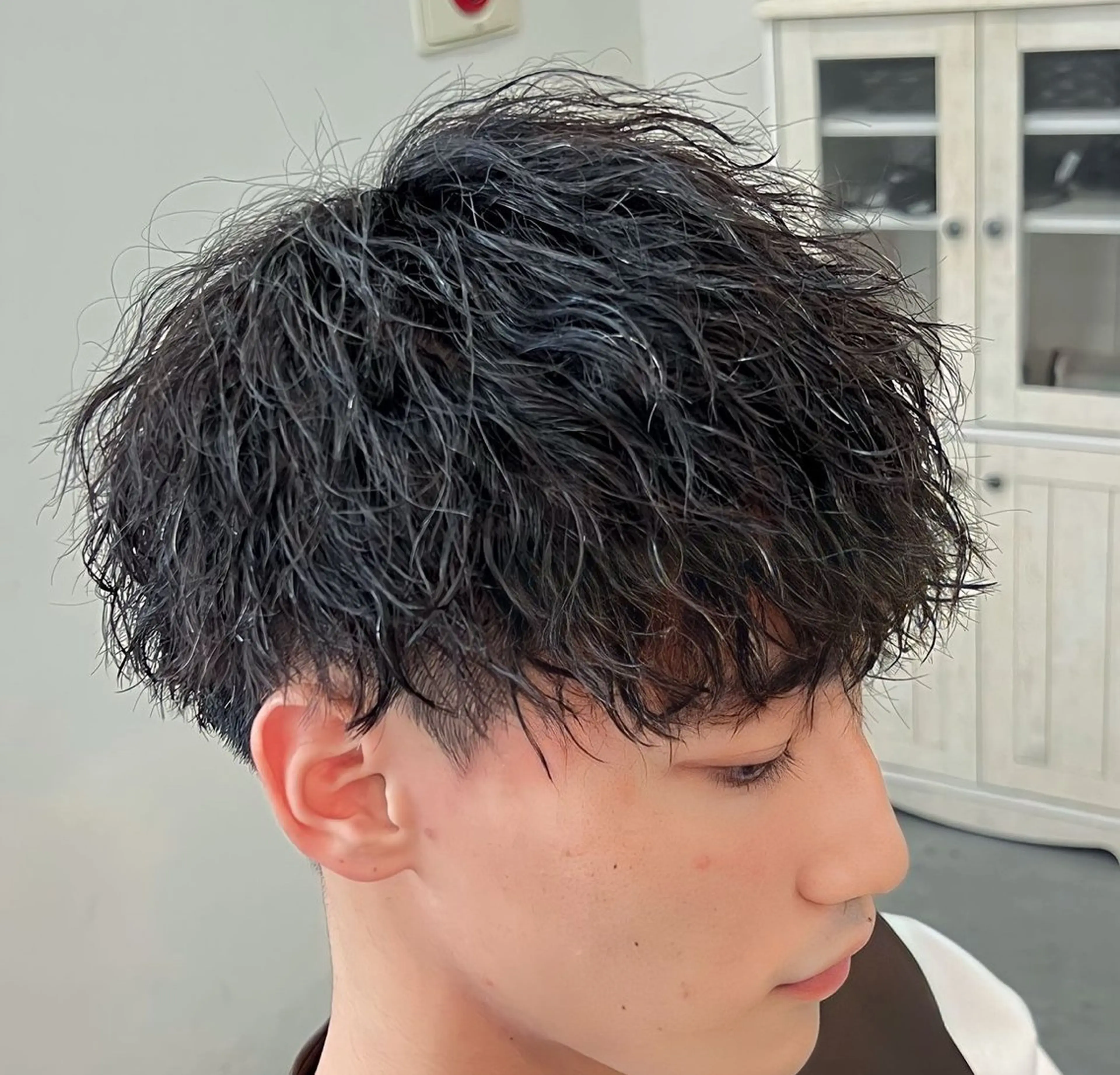 メンズカット✂️＋特集パーマ（ツイスパ•波巻き・シャドーパーなど）の写真