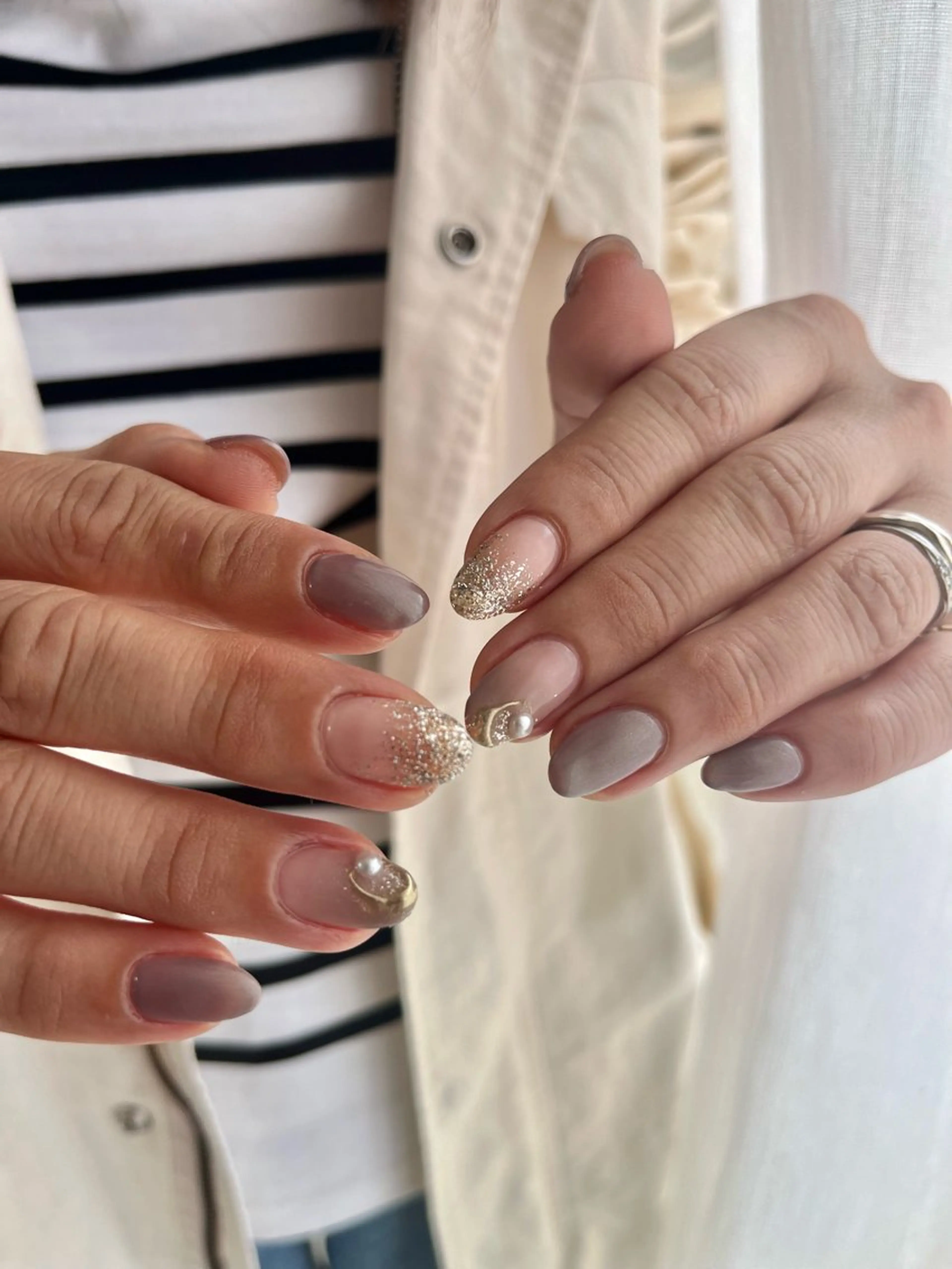 ネイル シンプルネイル ЯH.nail JURIのネイルデザイン