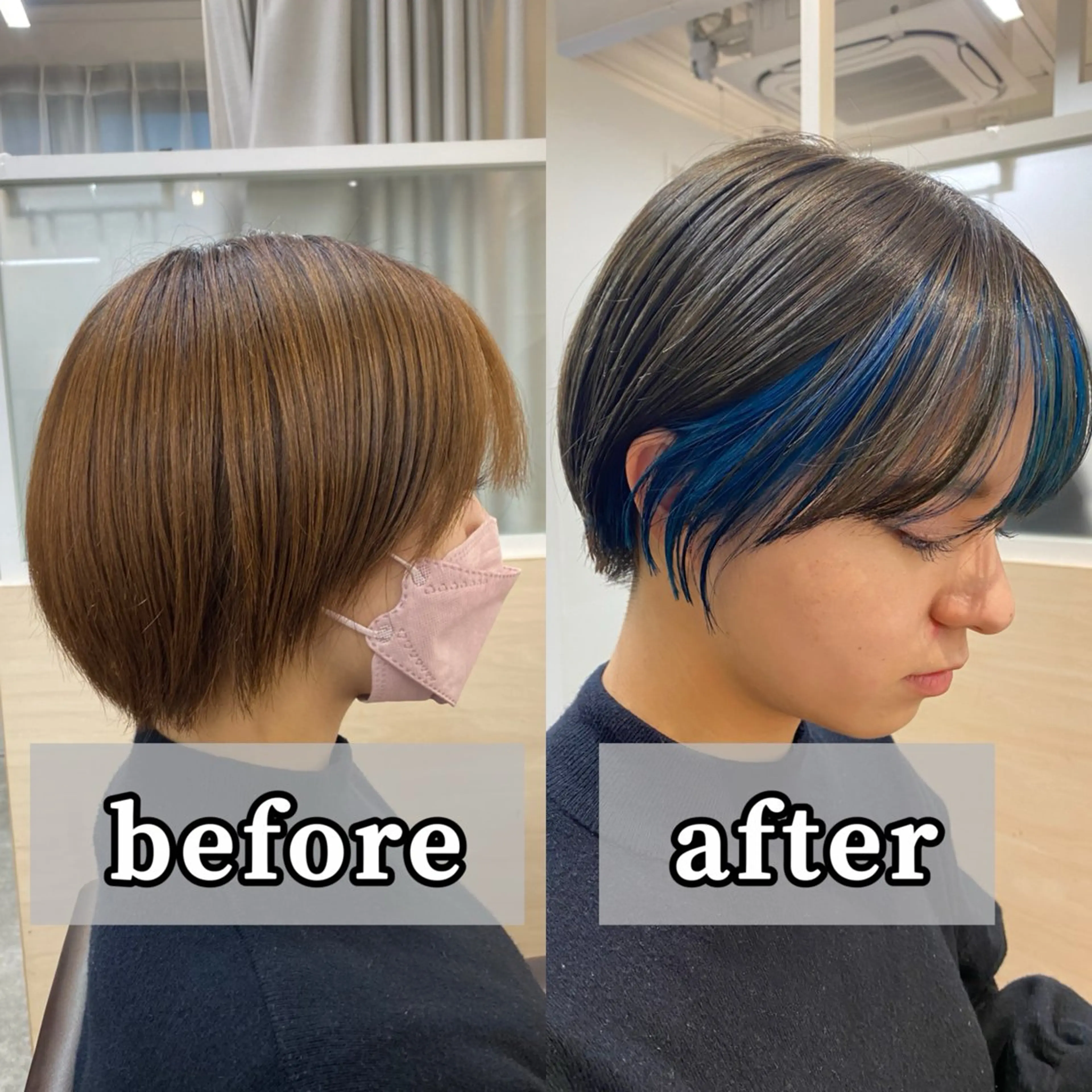 ショート カラー カット ヘアカラー トリートメント IVORY.所属・🟩くすみベージュ/ ショート/ボブ/大司のヘアスタイル