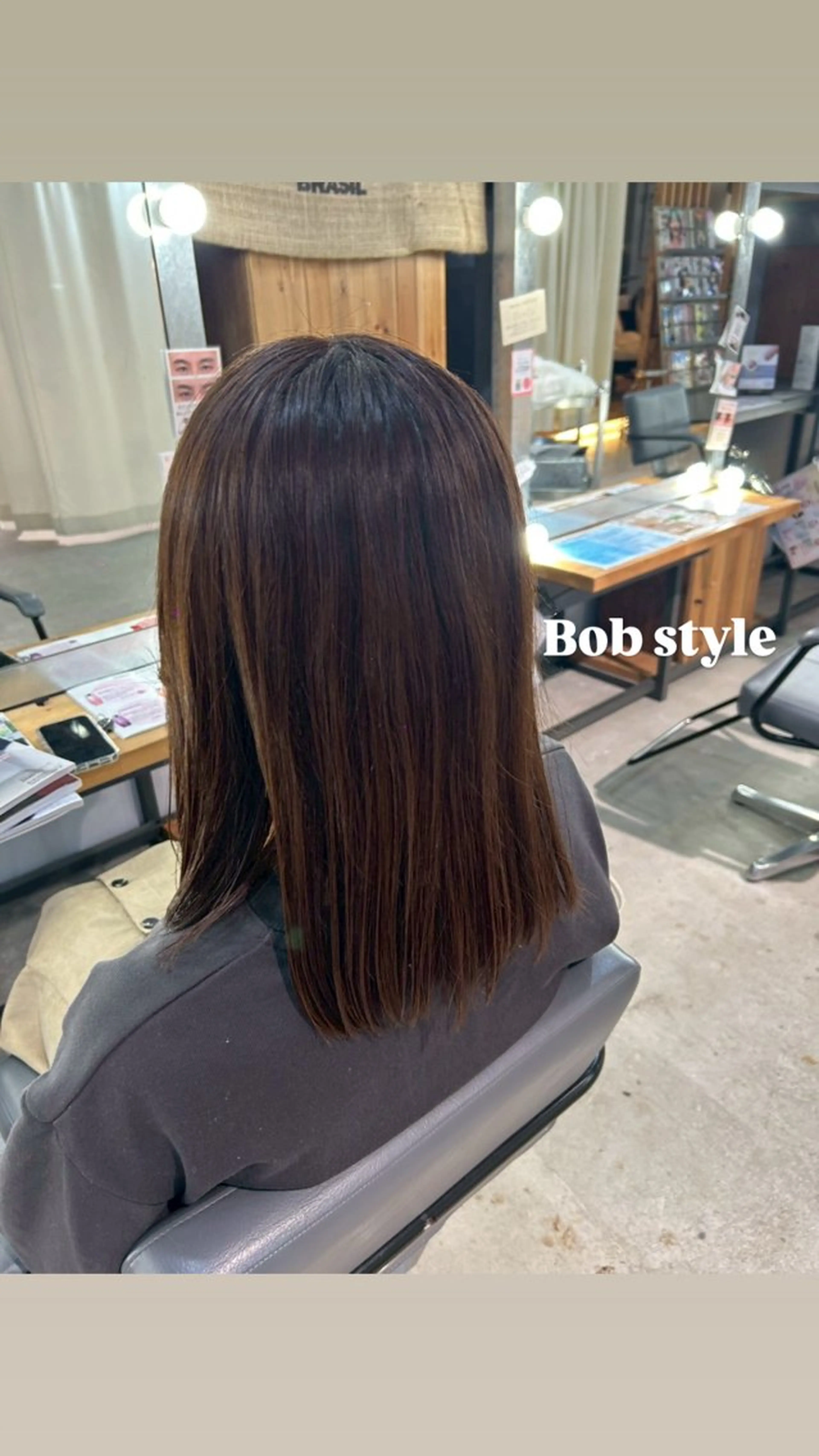 ミディアム 高橋 航大のヘアスタイル