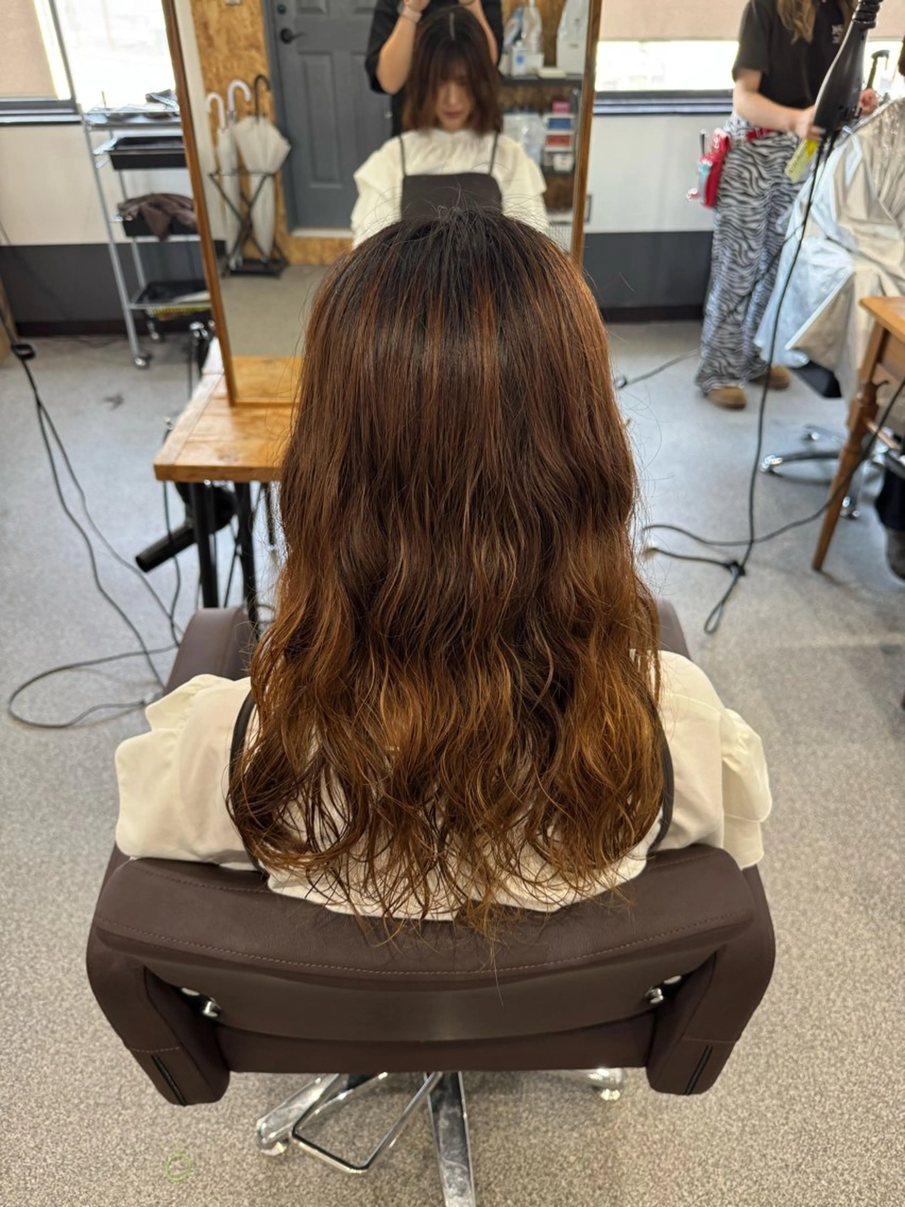 ロング パーマ カット パーマ 🍒 AIMI 🍒のヘアスタイル