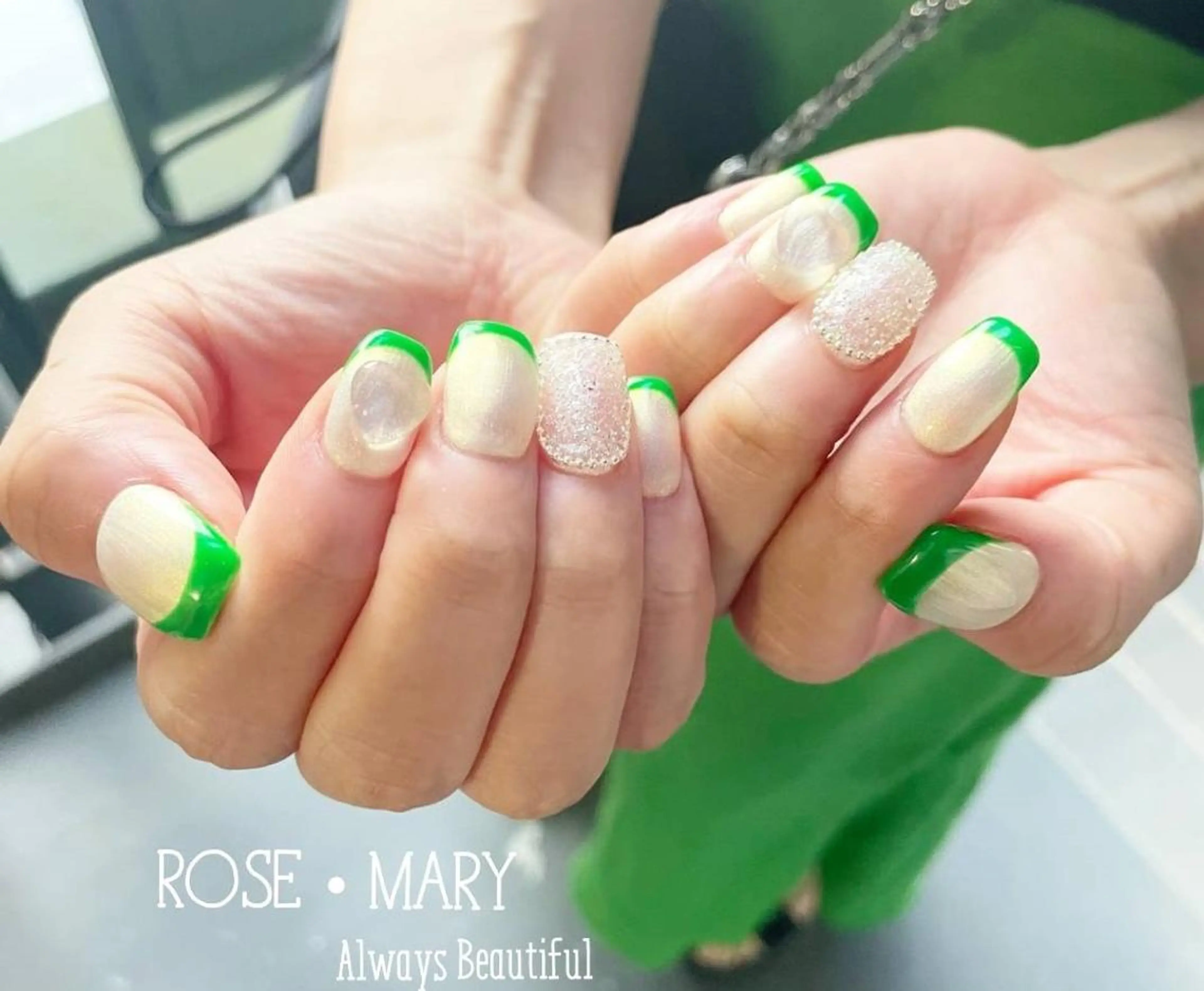 ネイル ハンドネイル ROSE・ MARY 鈴木のネイルデザイン