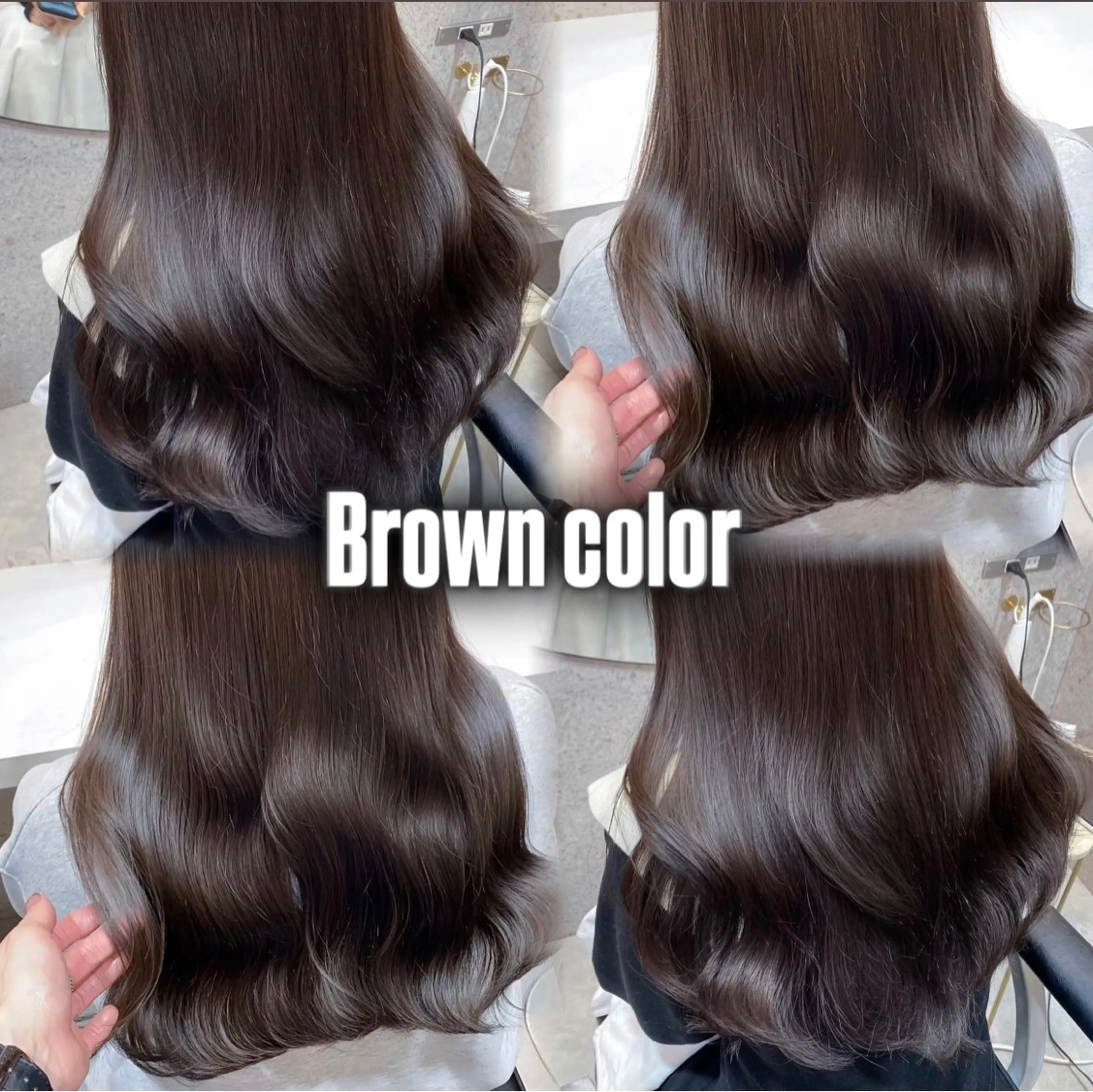 🫧艶感たっぷり透明感カラー🫧 × 1step treatment💞の写真