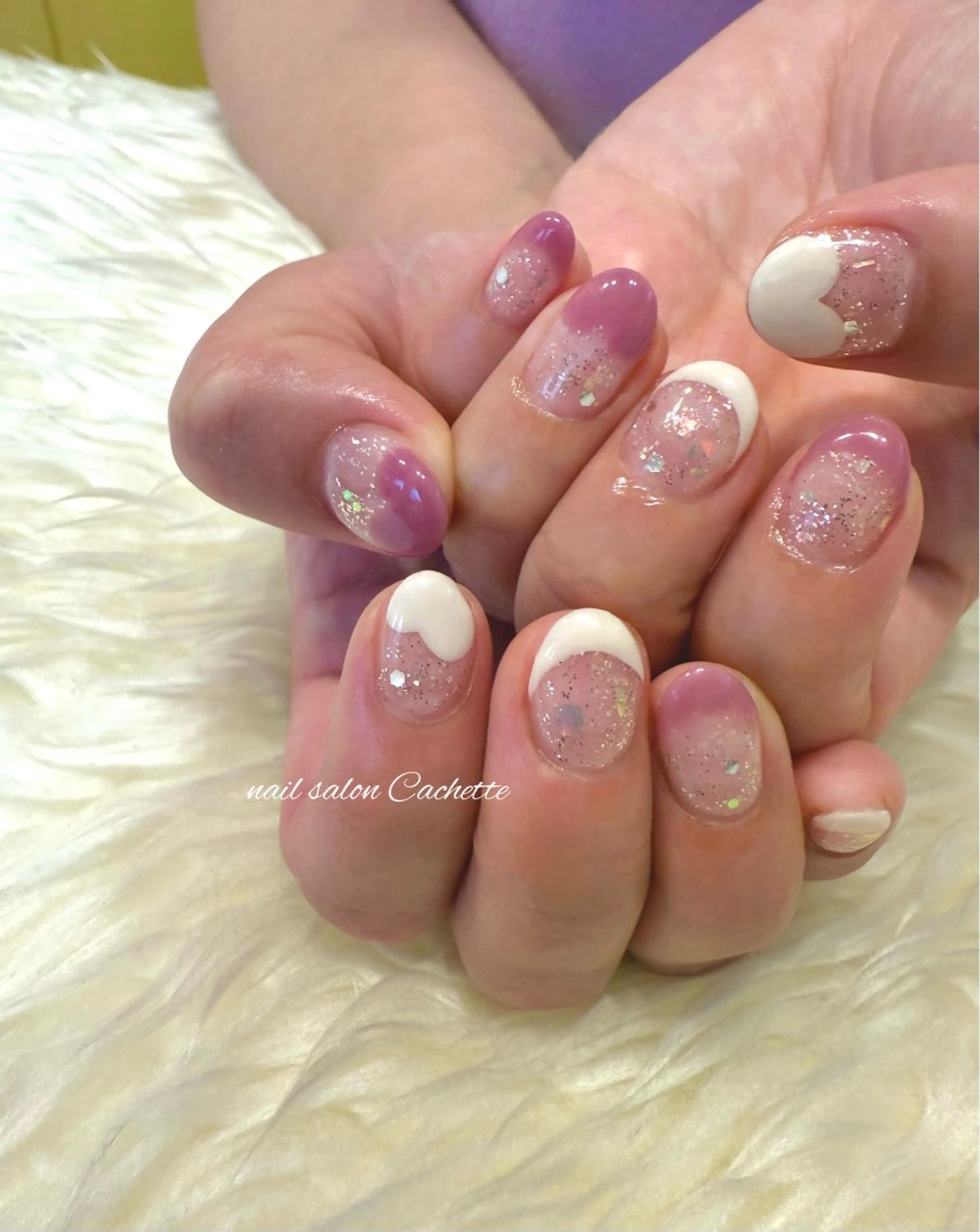 ネイル ハンドネイル ✧Cachette✧ YUKARIのネイルデザイン